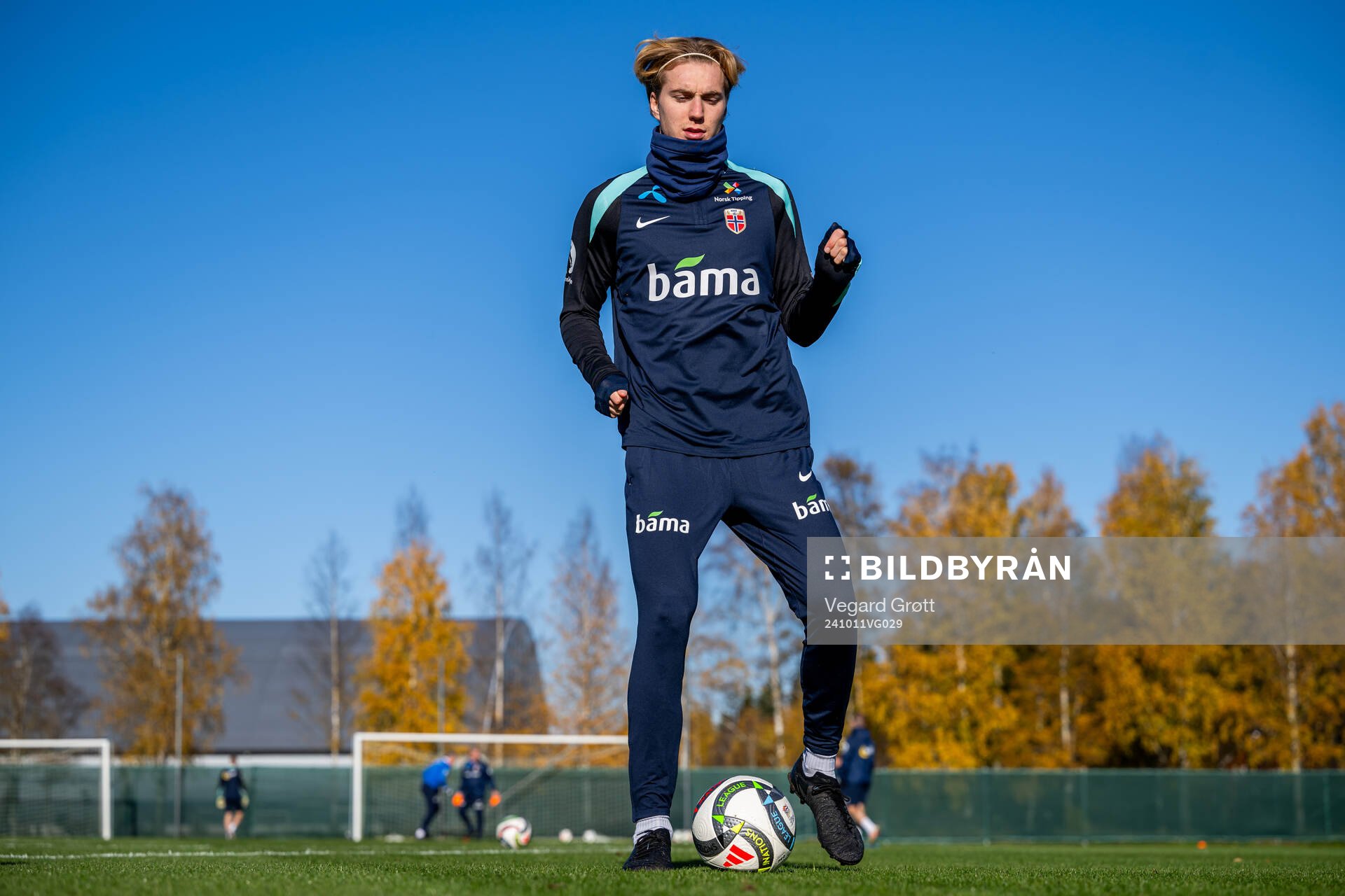 Kristian Thorstvedt of the Norwegian national football team