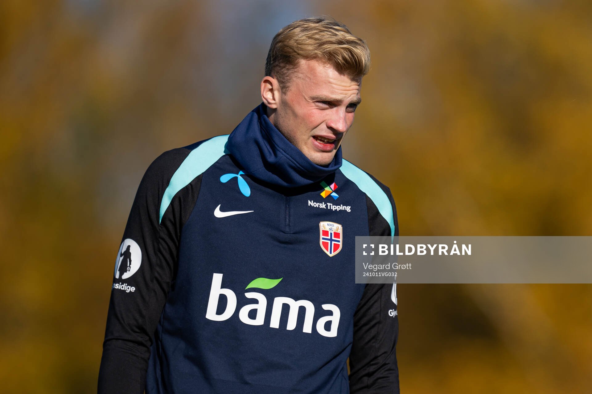 Sondre Langås of the Norwegian national football team