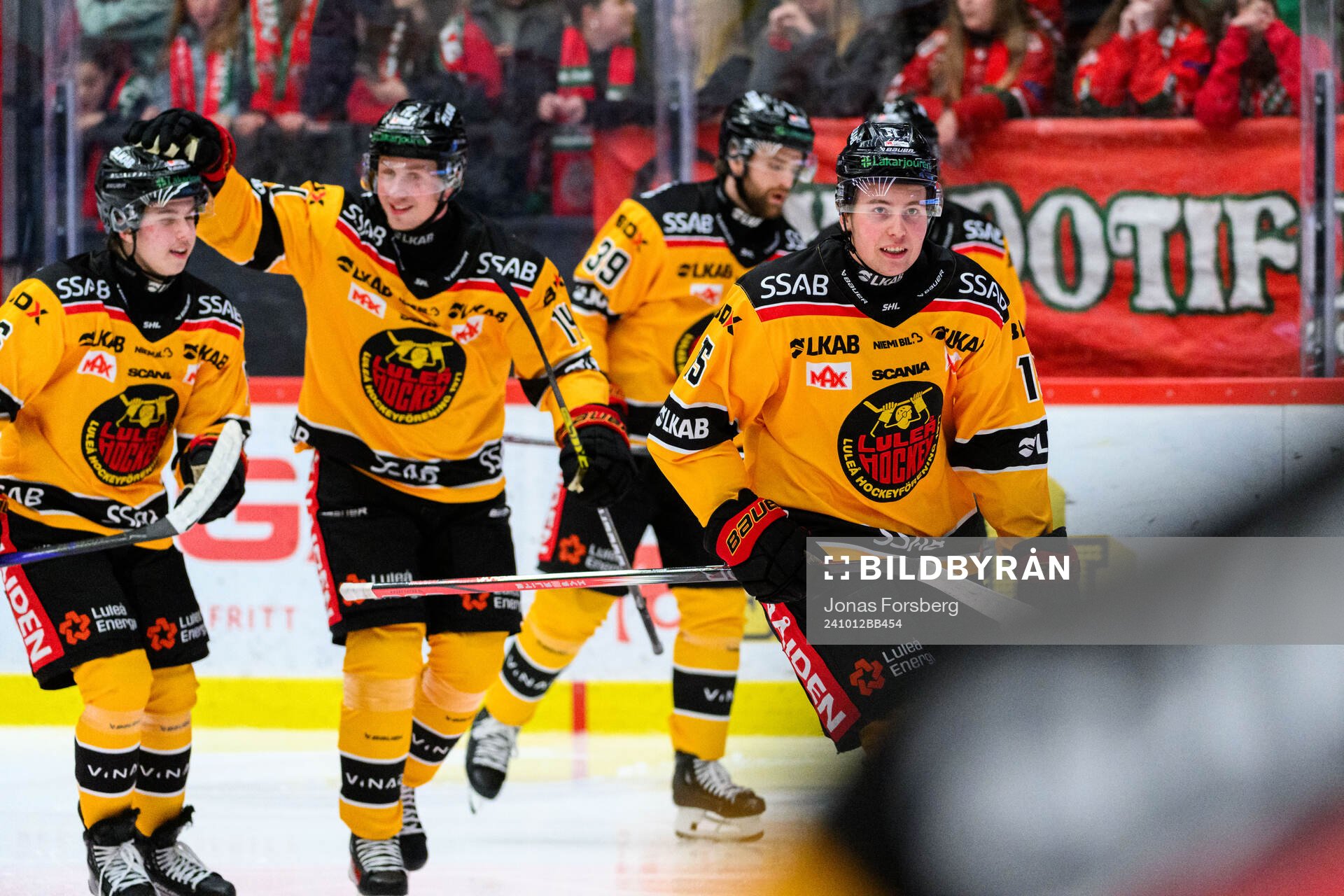 Luleås David Granberg jublar