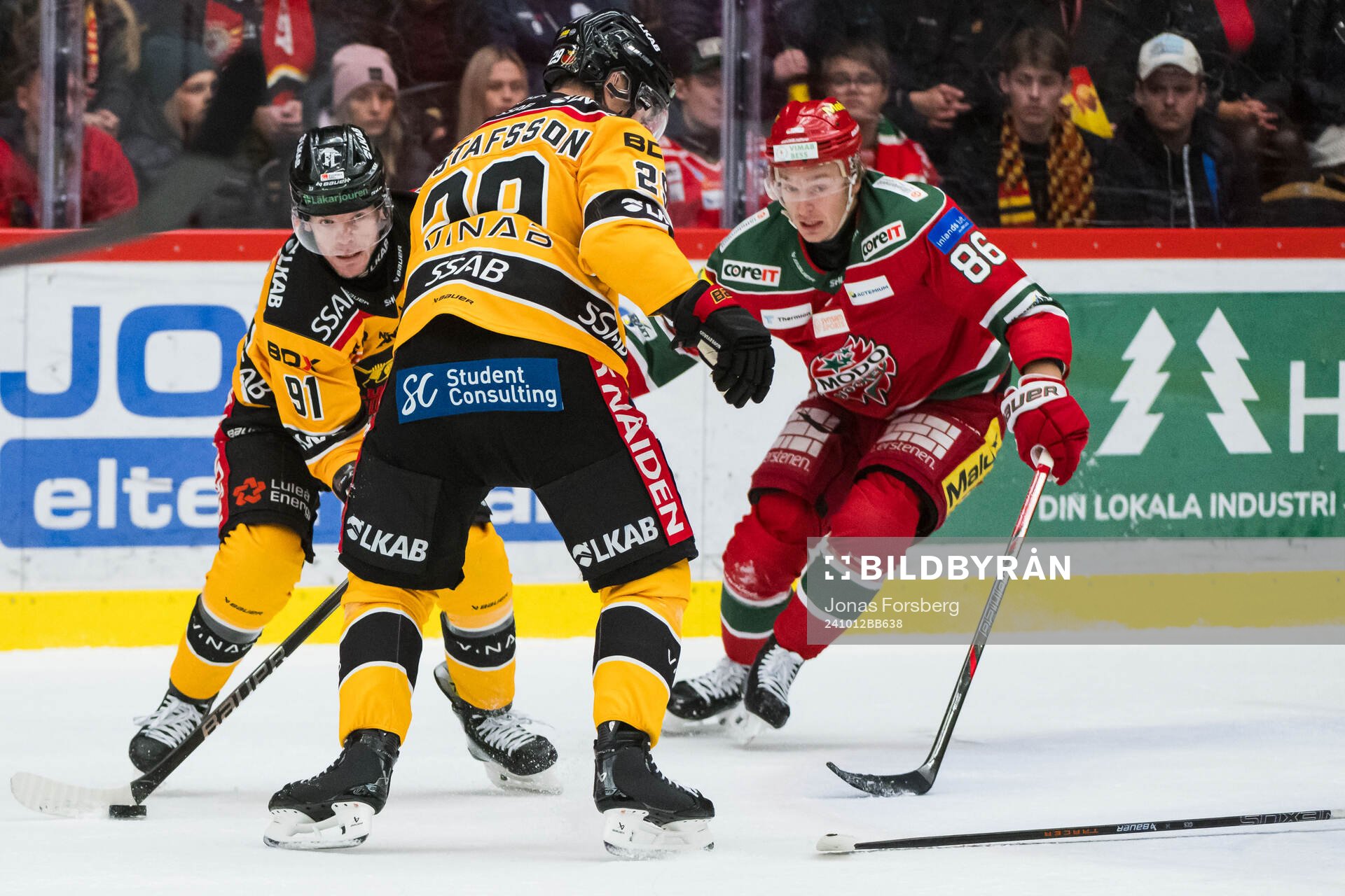 Luleås Brian O'neil och MoDos Lukas Jasek