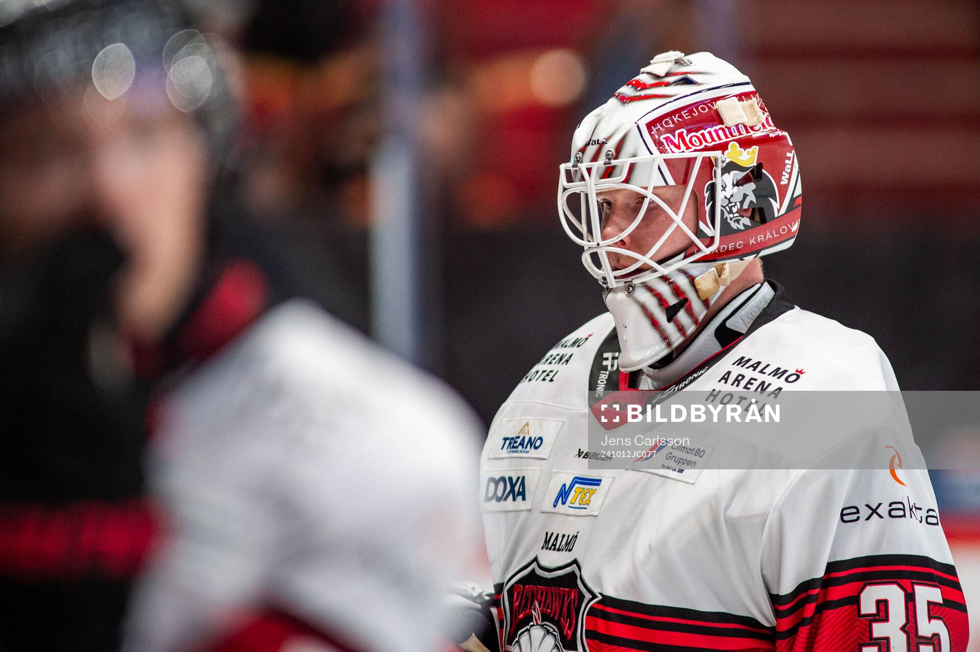 Malmö Redhawks målvakt Henri Kiviaho