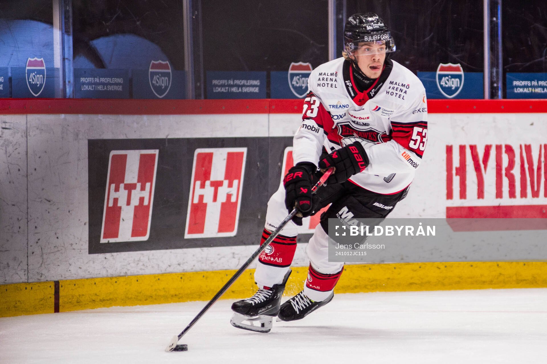 Malmö Redhawks Albert Sjöberg
