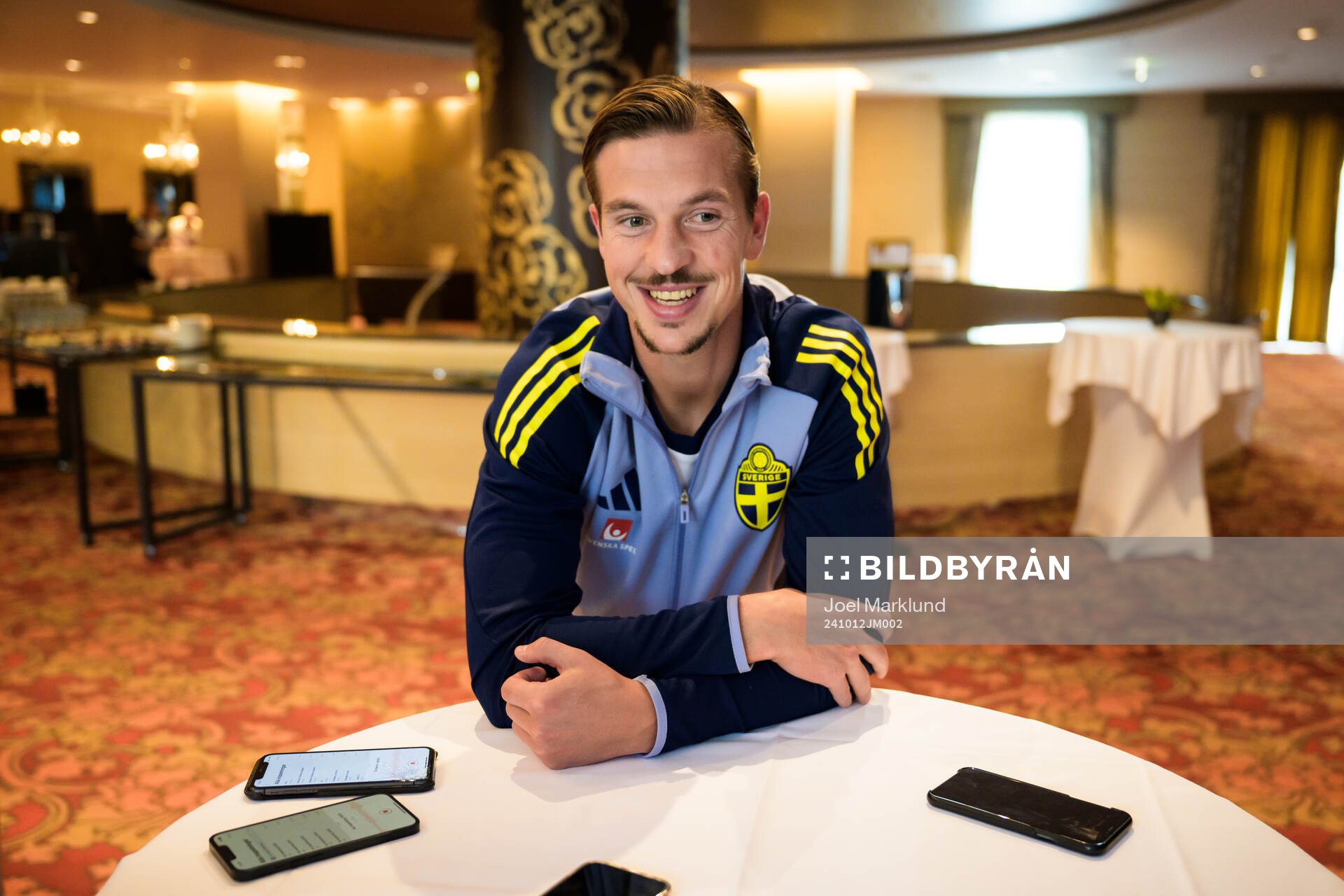Simon Olsson of the Swedish men's national football team