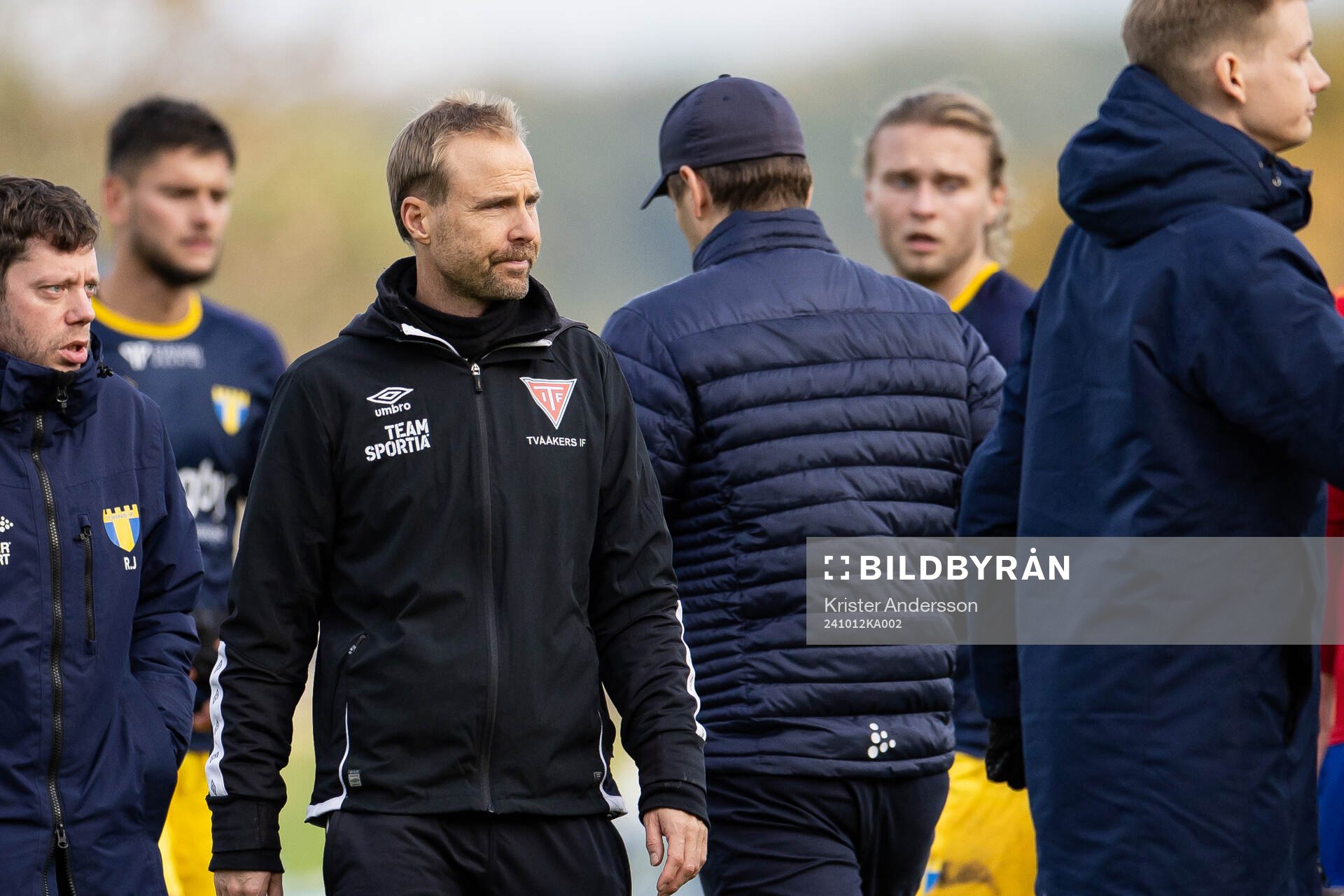 Tvååkers tränare Pierre Krantz