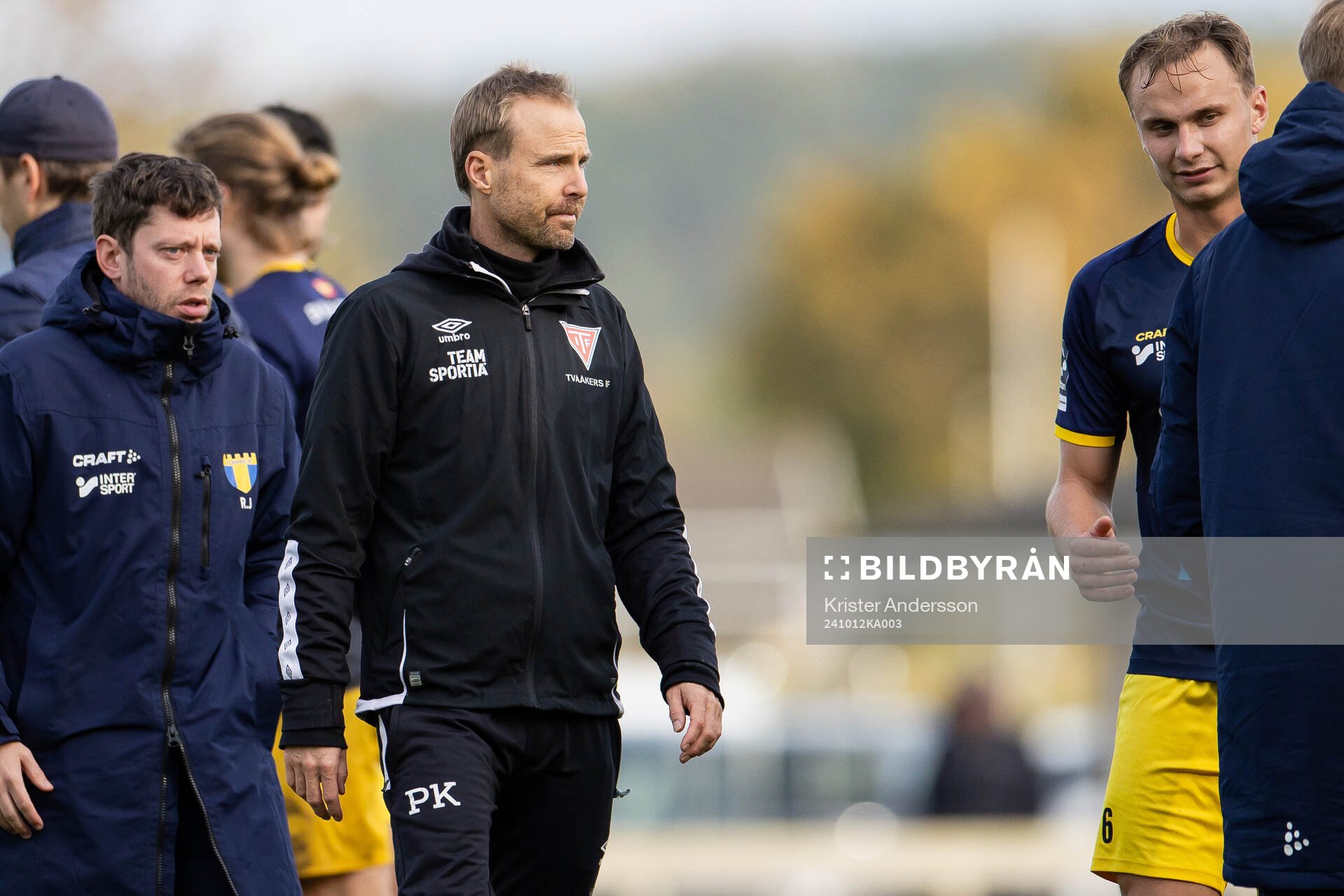 Tvååkers tränare Pierre Krantz
