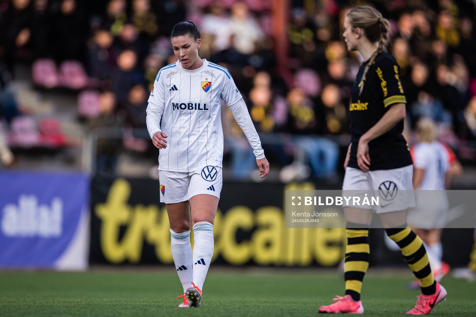 Djurgårdens Pauline Hammarlund deppar