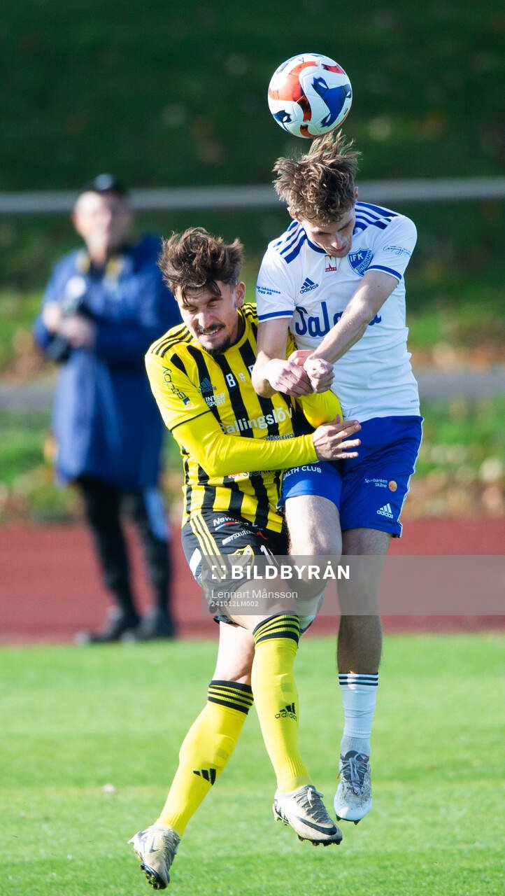 IFK Hässleholms Alen Zahirovic i matchen i division 2