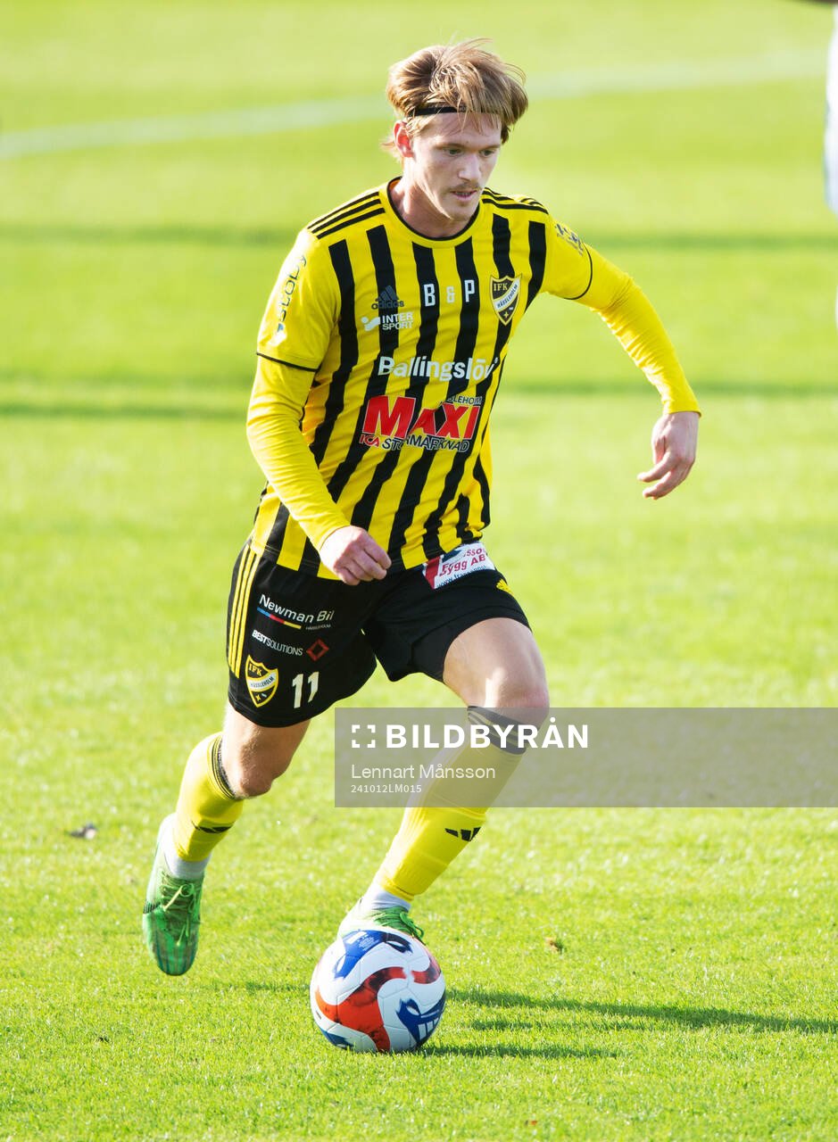 IFK Hässleholms Kasper Månsson i matchen i division 2