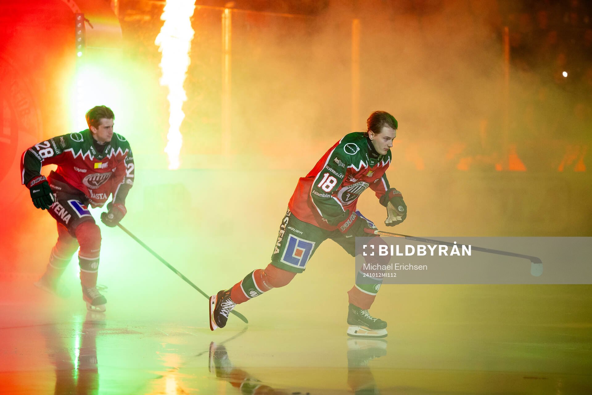 Frölundas Viktor Nörringer och Måns Toresson