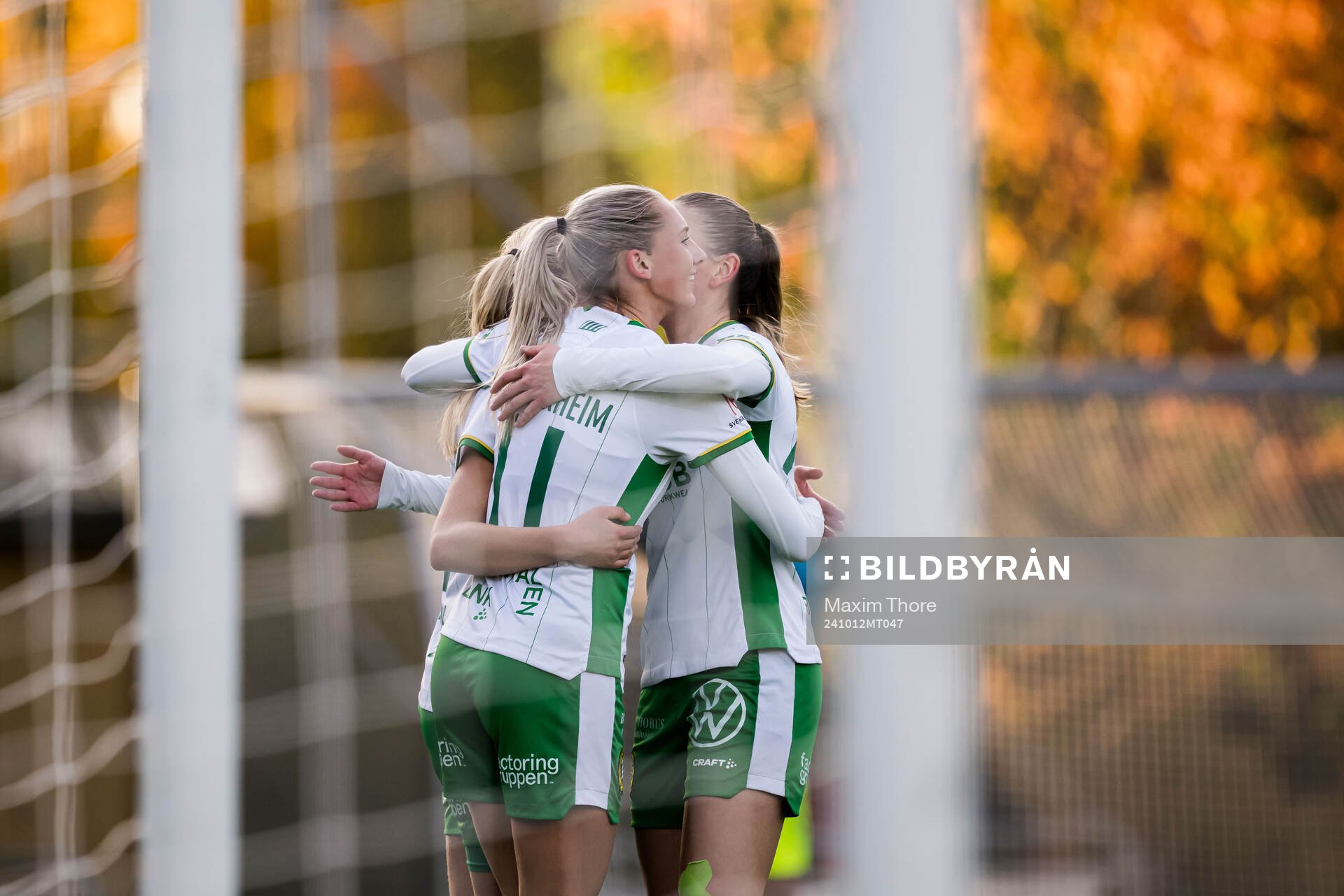 Hammarbys Ellen Wangerheim jublar