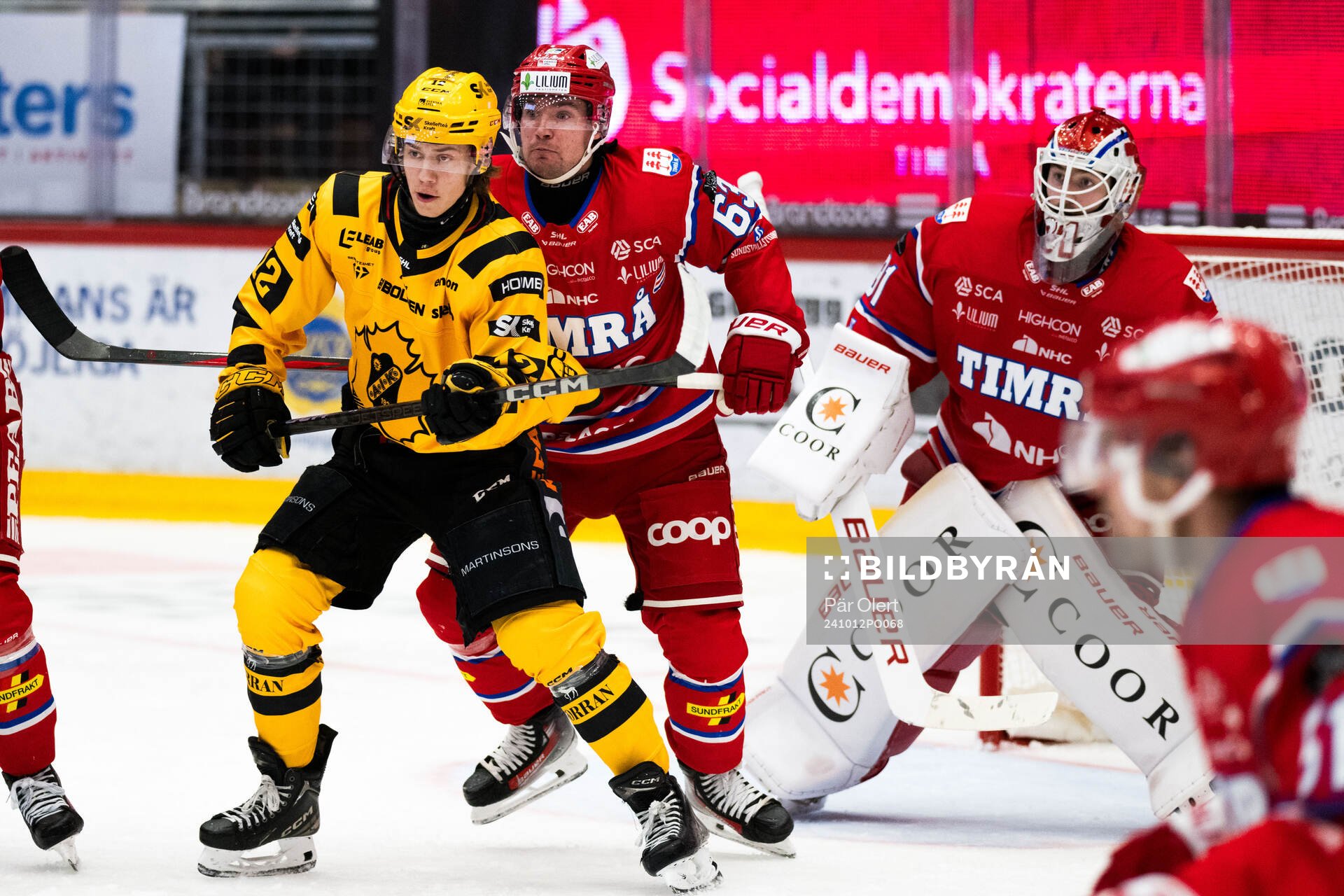 Skellefteås Valter Lindberg och Timrås Elmeri Eronen