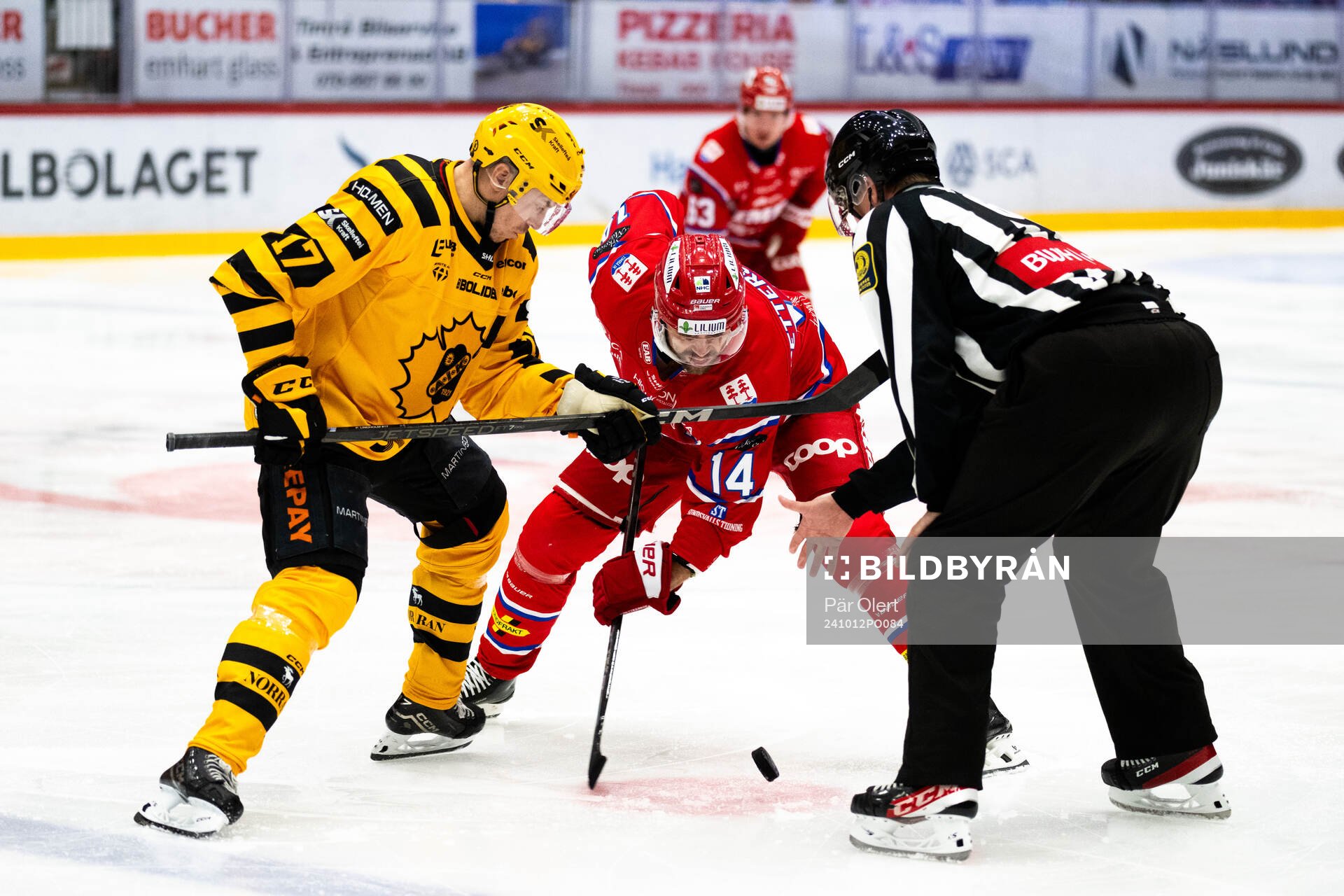 Skellefteås Pär Lindholm och Timrås Emil Pettersson