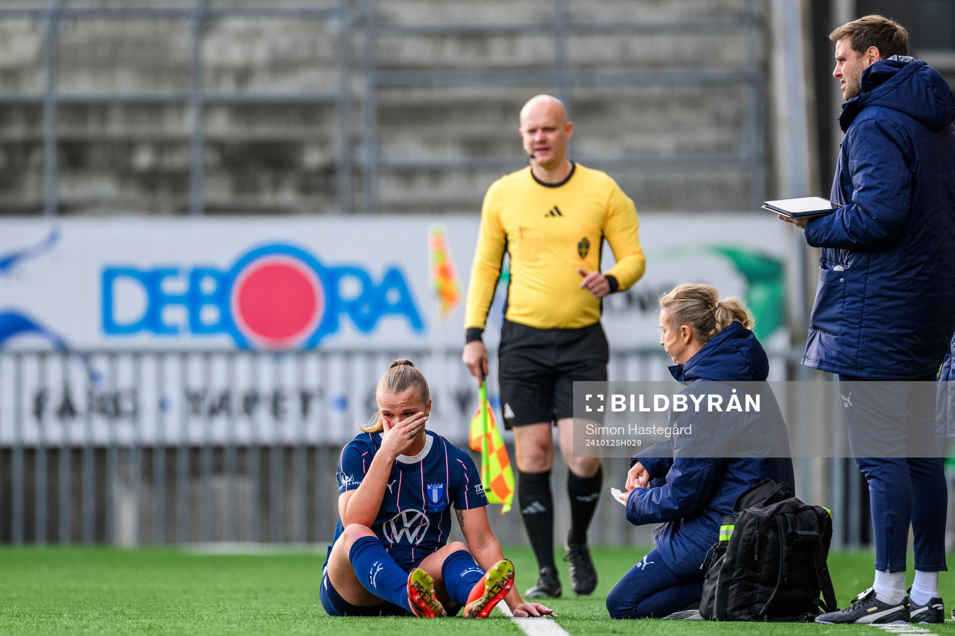 Malmö FFs Lovisa Gustafsson får vård