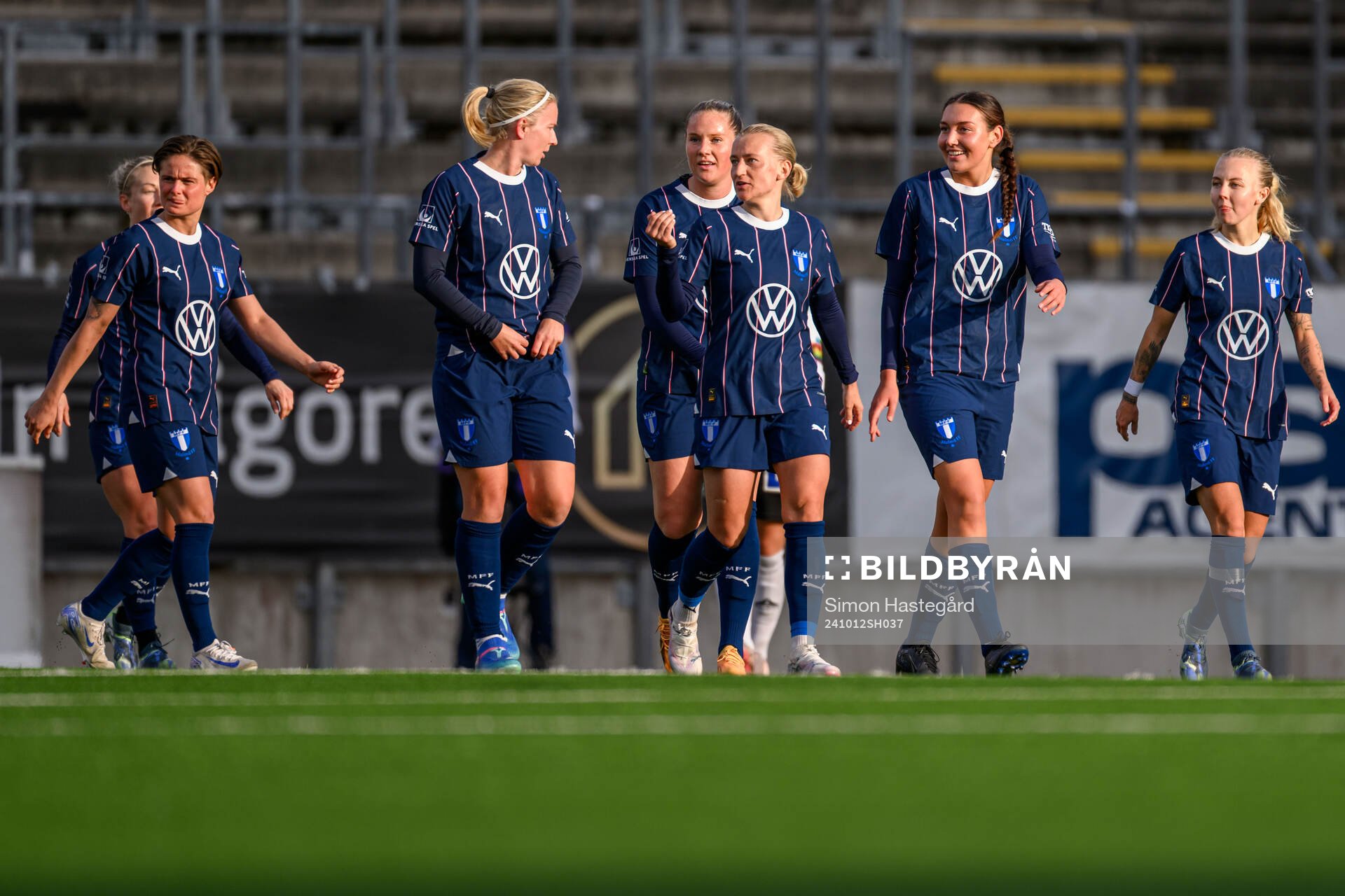 Malmö FFs Alexia Mitkovska jublar