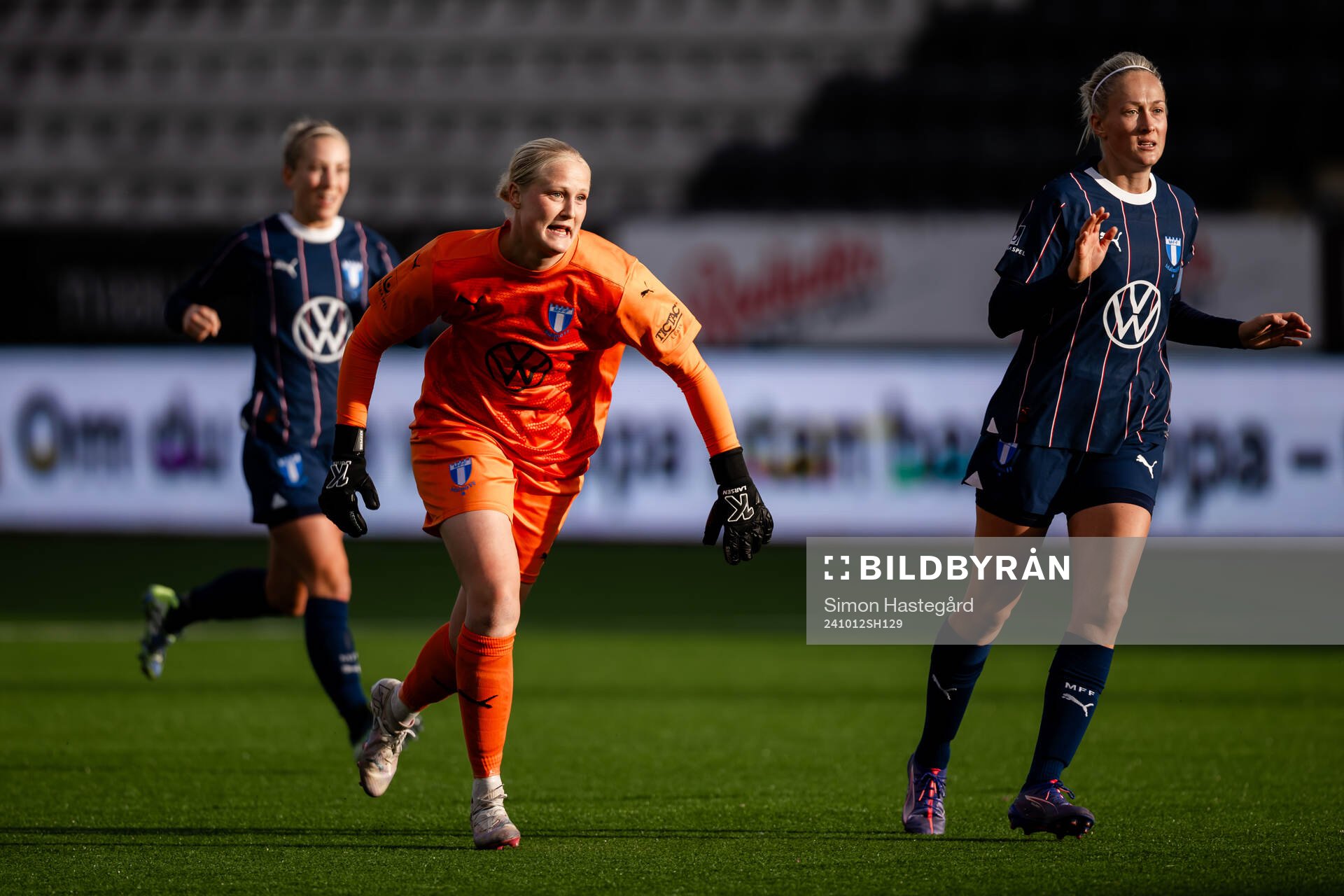 Malmö FFs målvakt Kathrine Østergaard Larsen