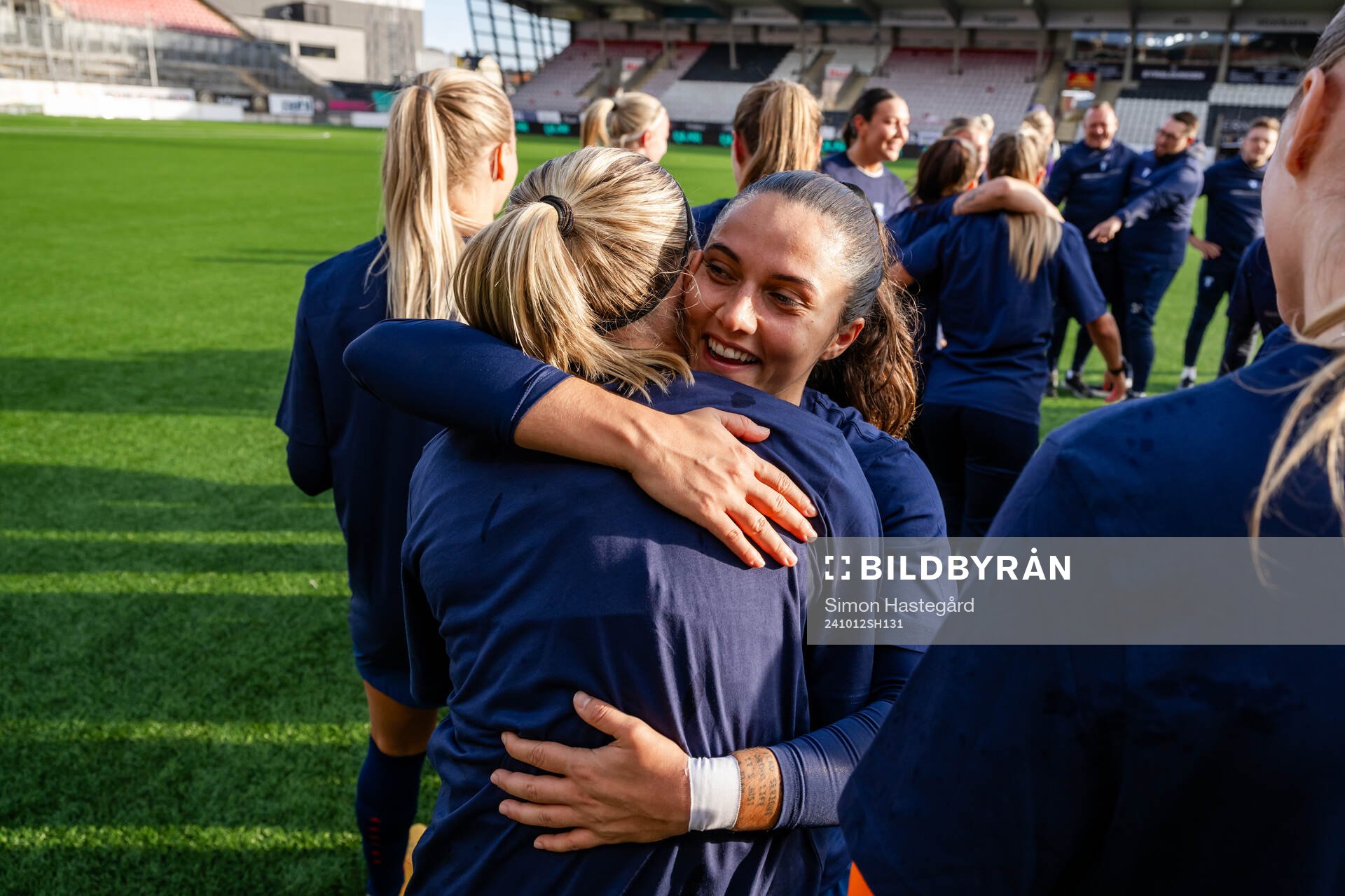 Malmö FFs Ana Mafalda Ferreira Barboz jublar över