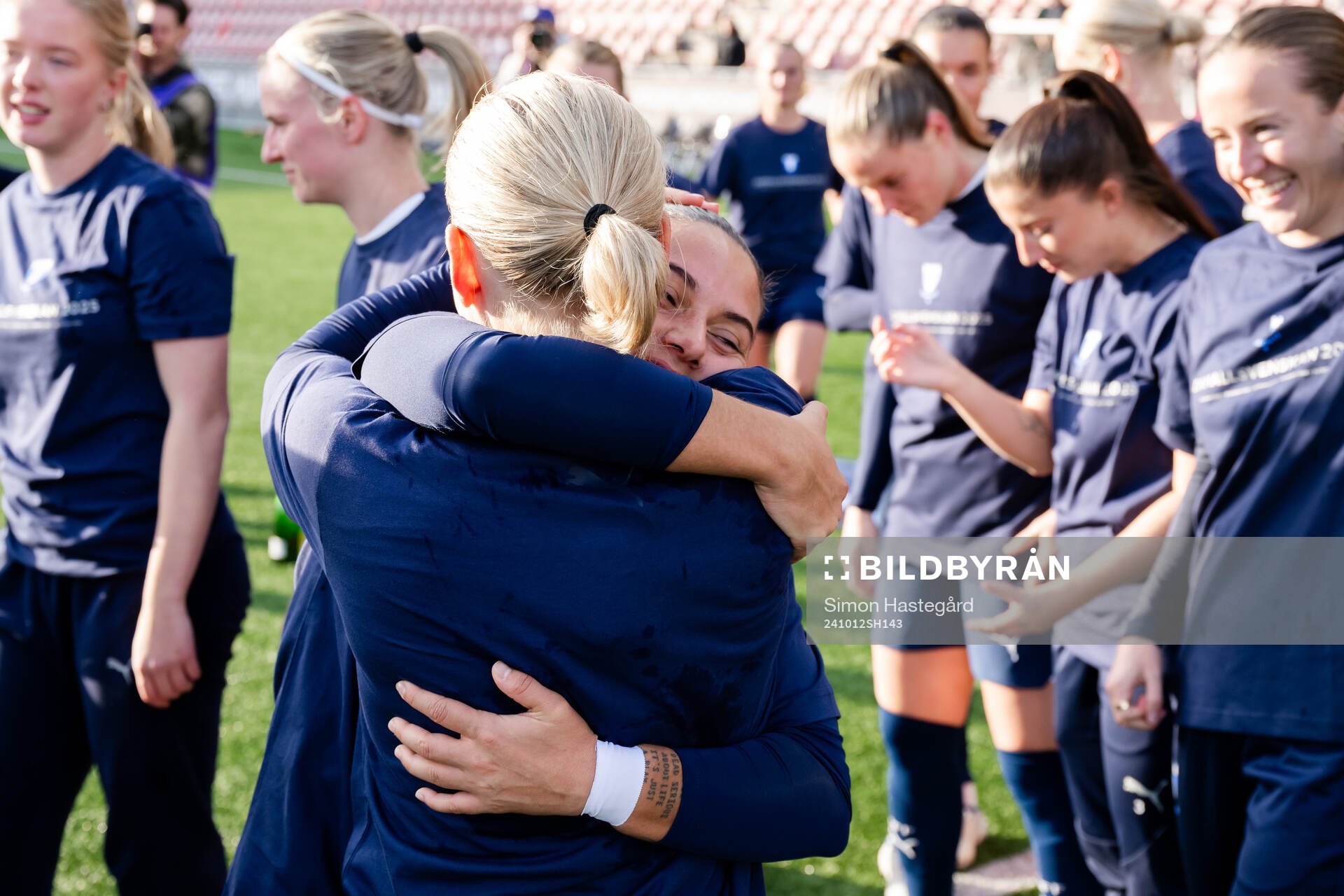 Malmö FFs Ana Mafalda Ferreira Barboz jublar över