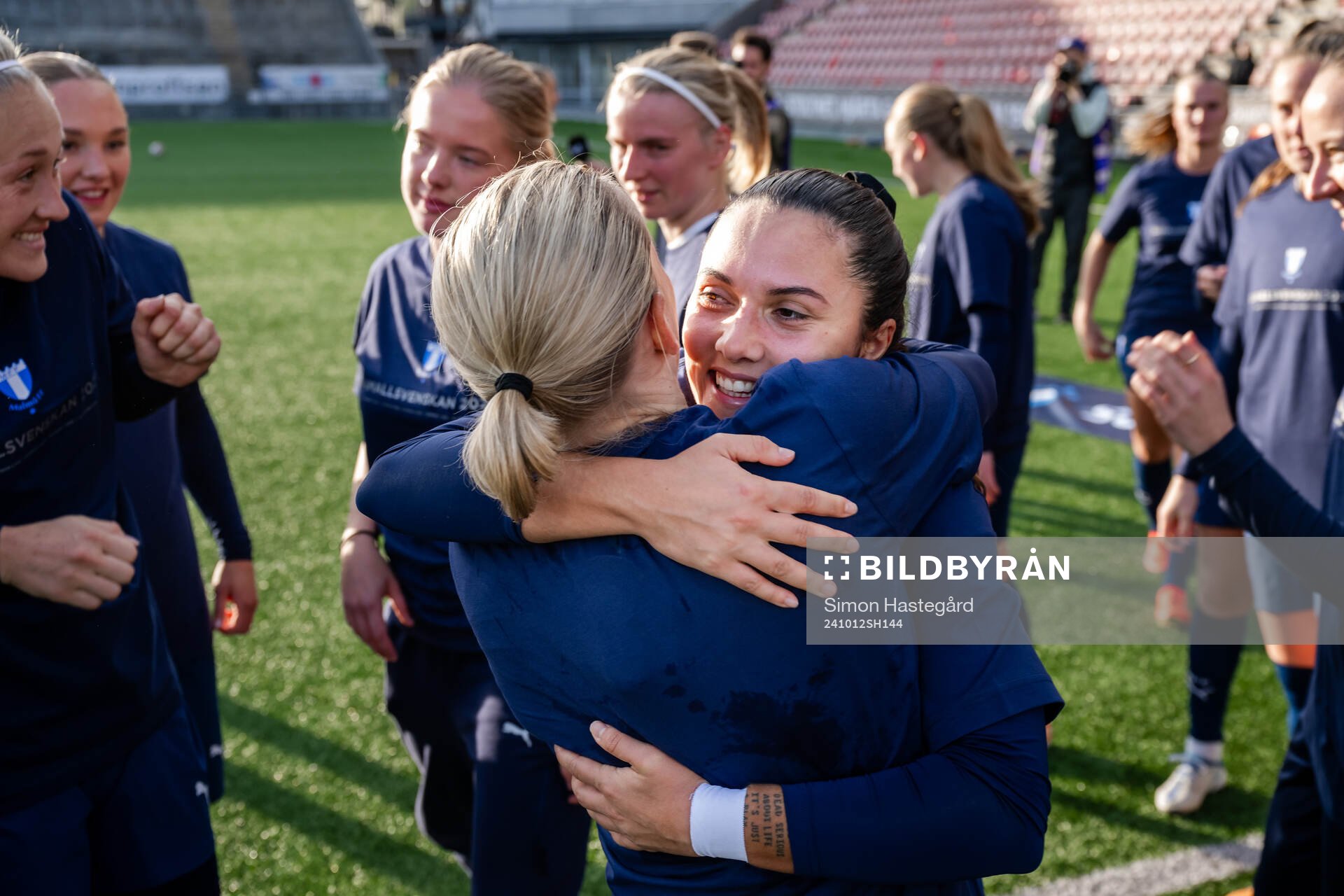 Malmö FFs Ana Mafalda Ferreira Barboz jublar över