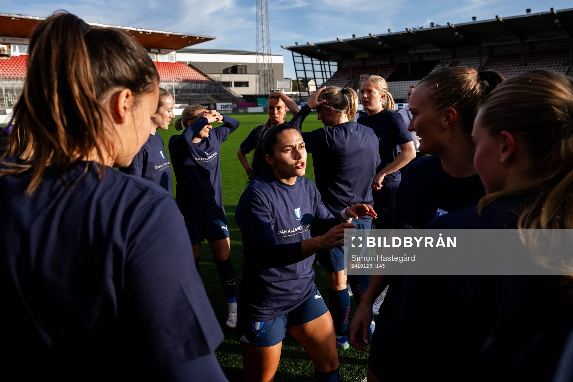 Malmö FFs Ana Mafalda Ferreira Barboz jublar över