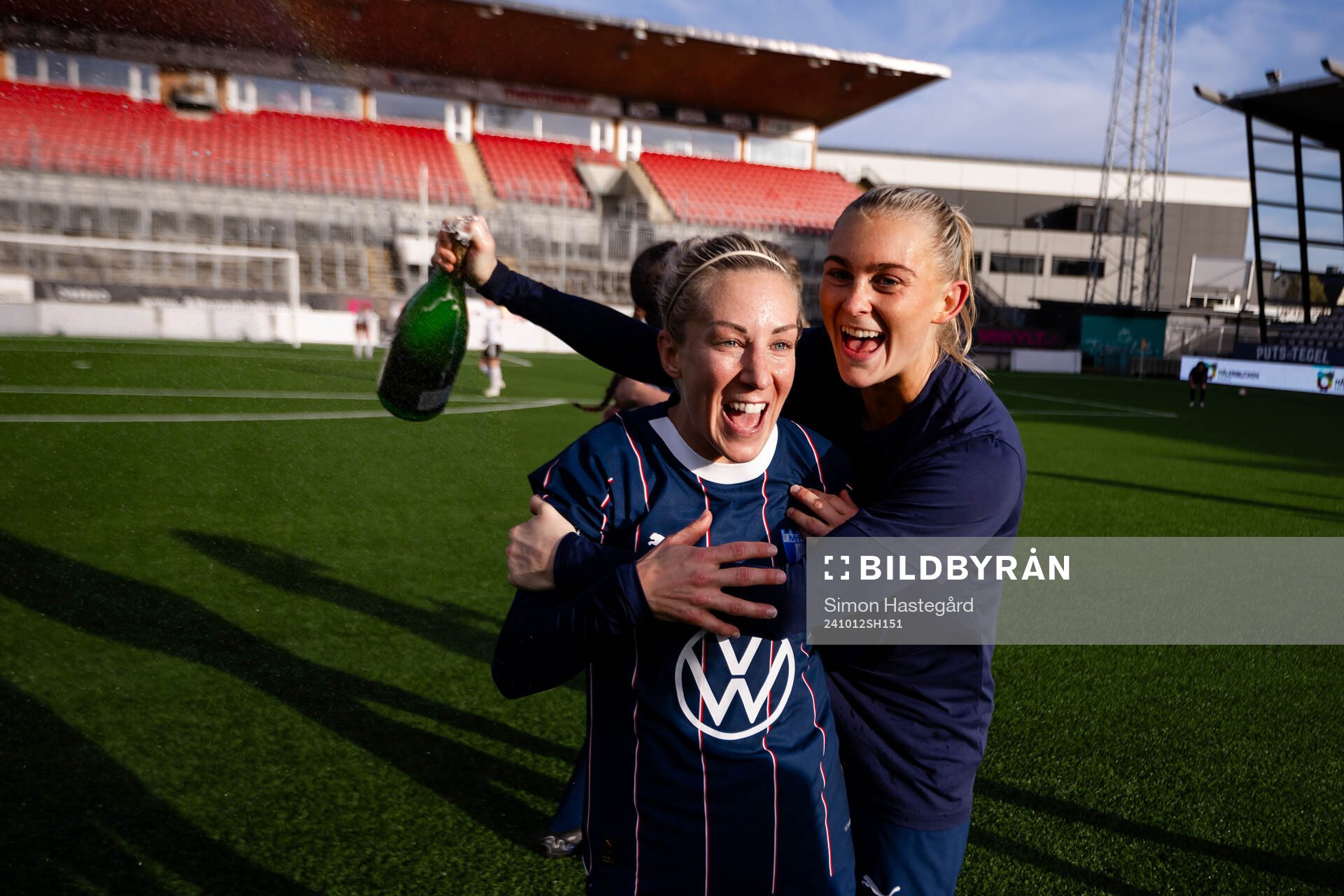 Malmö FFs Malmö FFs Mia Persson och Beatrice Persson