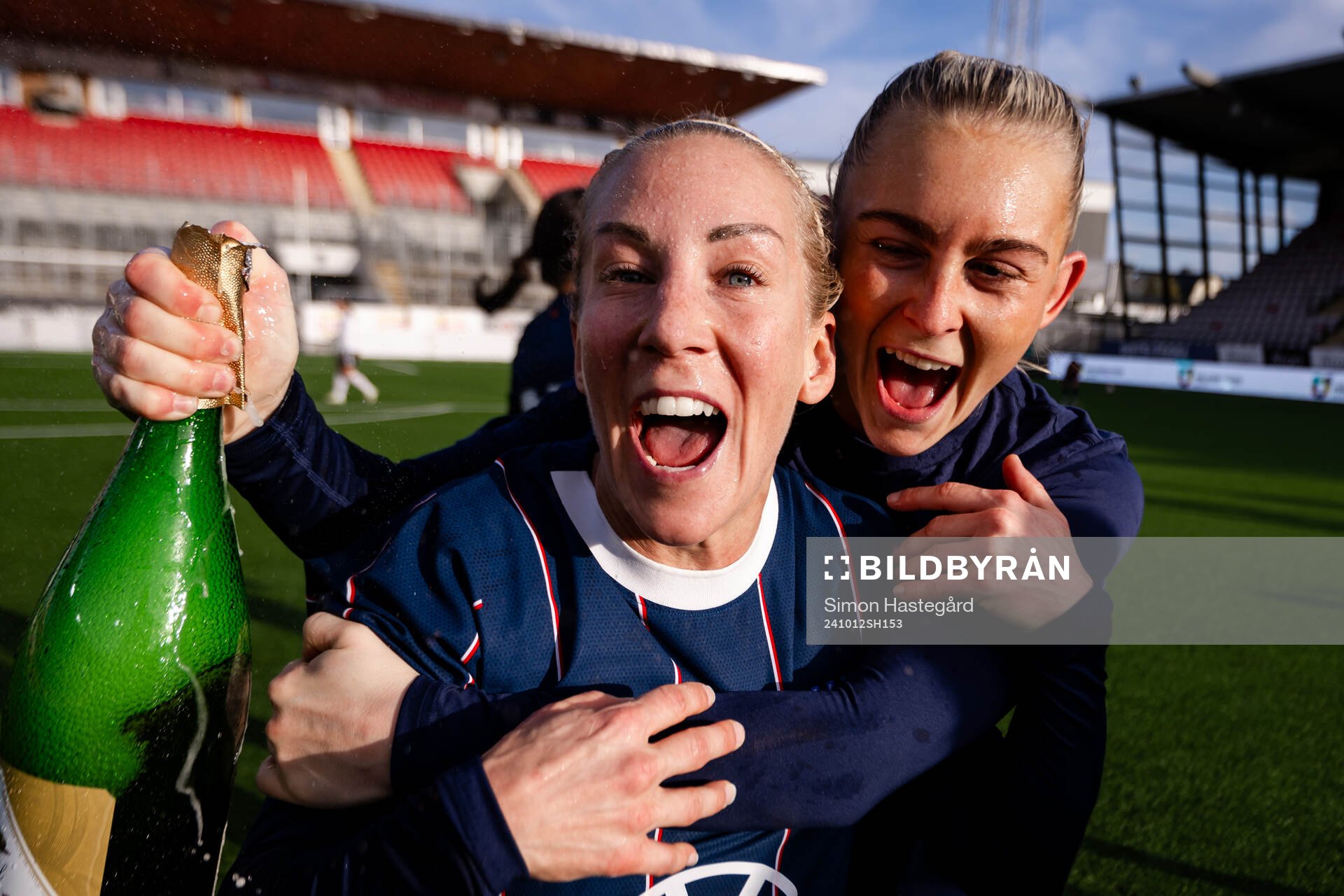 Malmö FFs Malmö FFs Mia Persson och Beatrice Persson