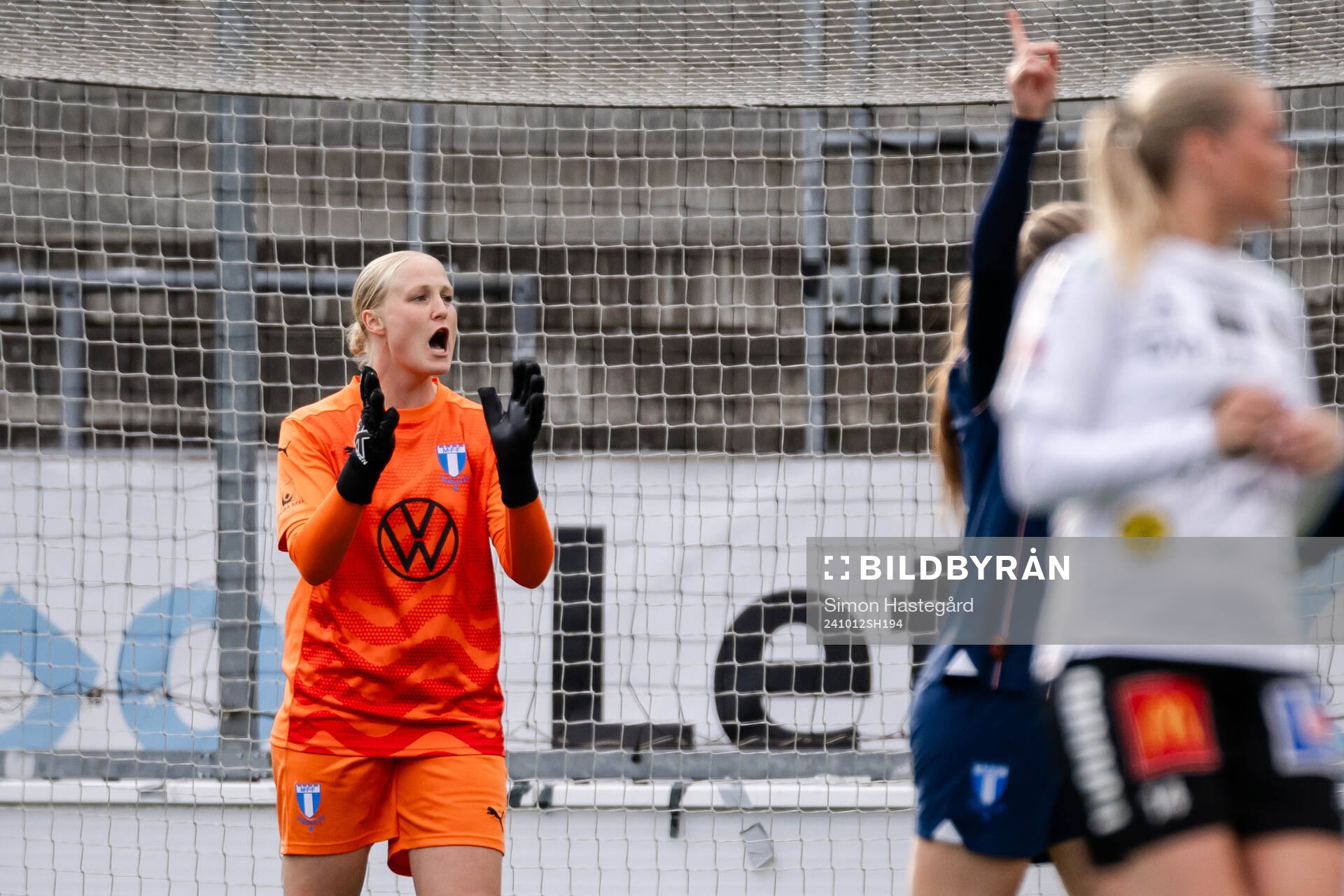 Malmö FFs målvakt Kathrine Østergaard Larsen