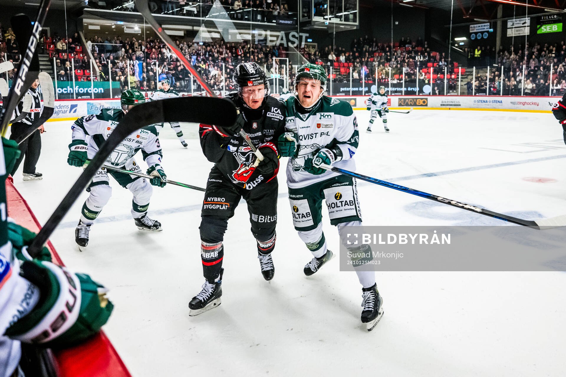 Nybros Julius Bergman och Tingsryds Joel Svensson