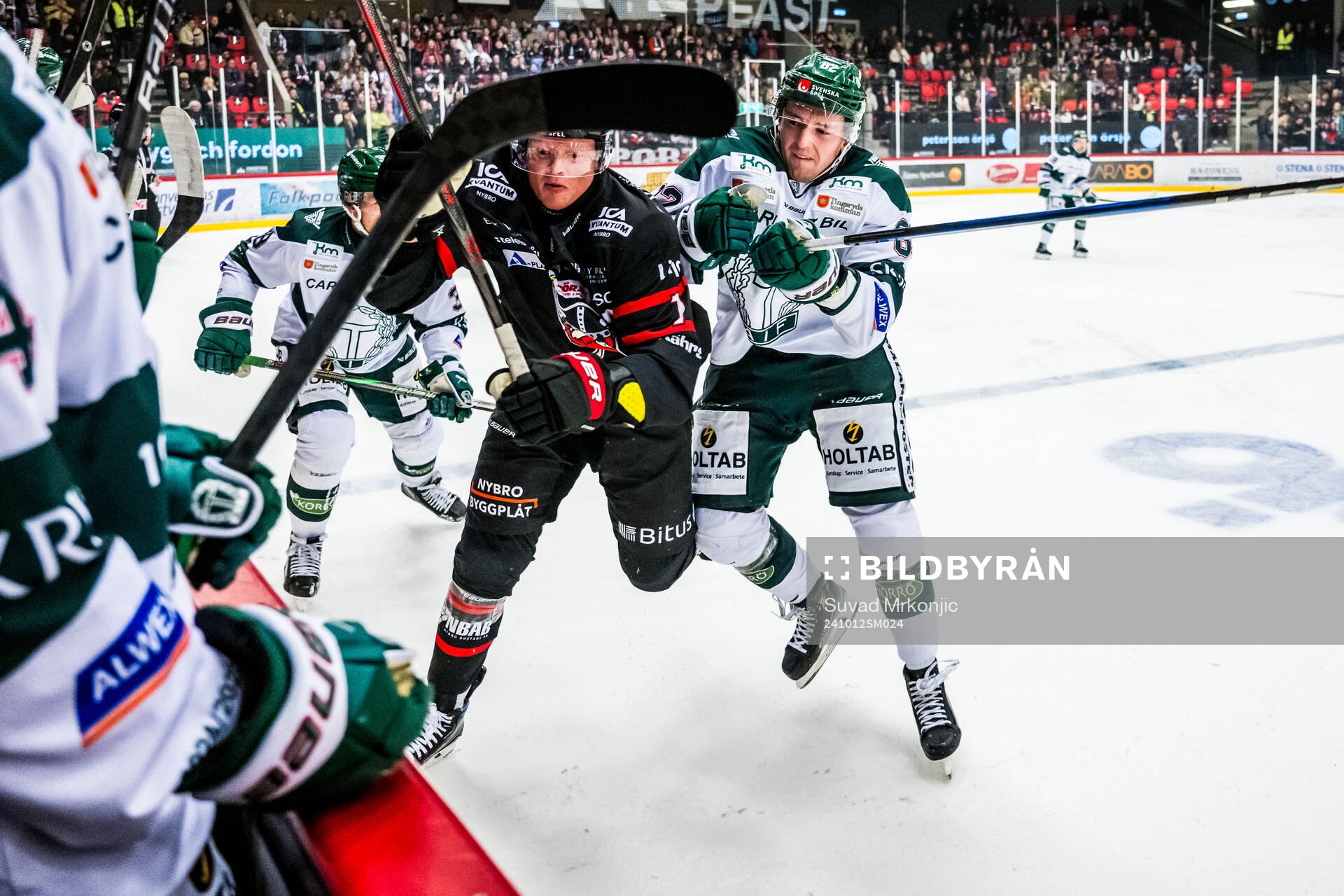 Nybros Julius Bergman och Tingsryds Joel Svensson