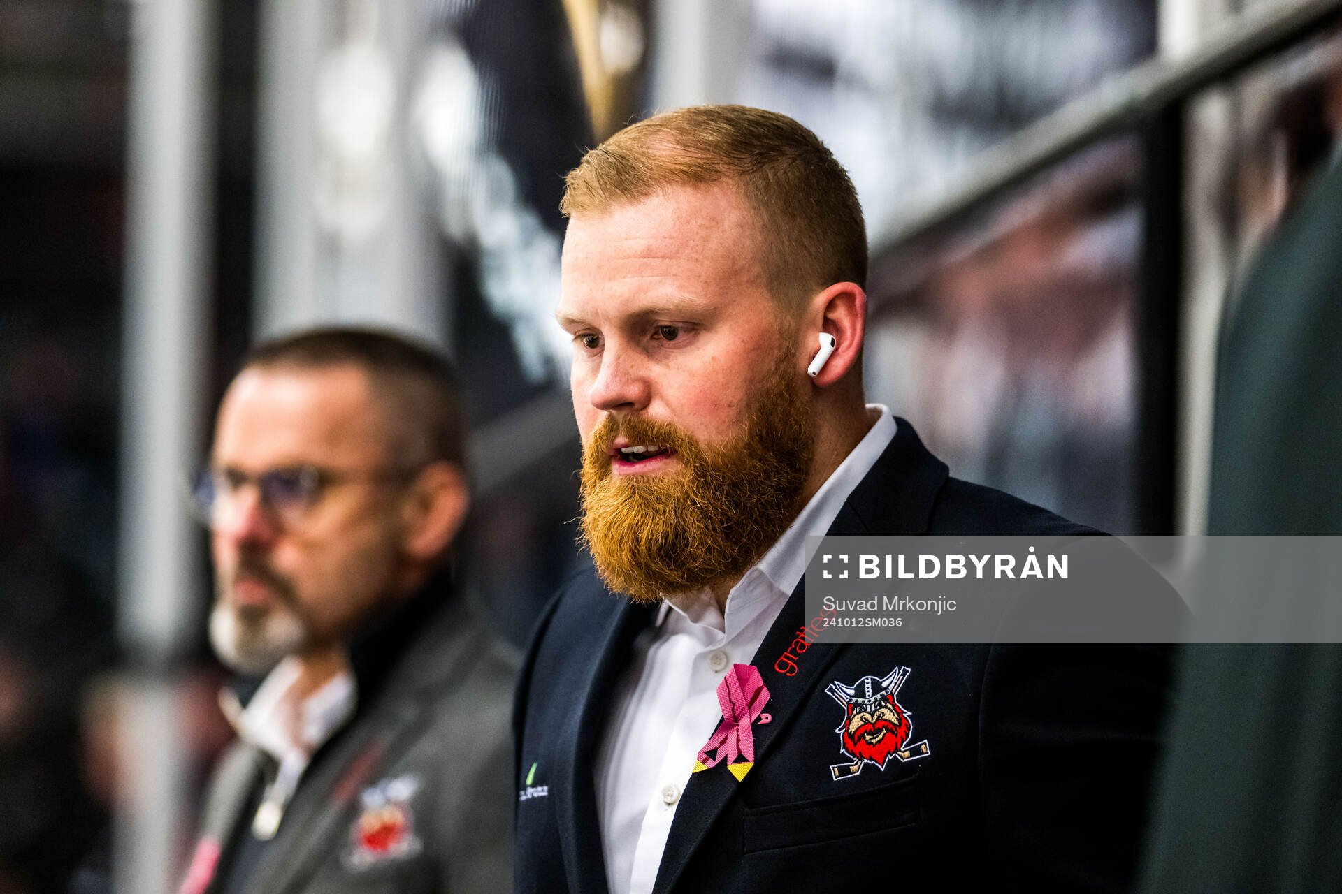 Nybros assisterande tränare Robin Wengdahl