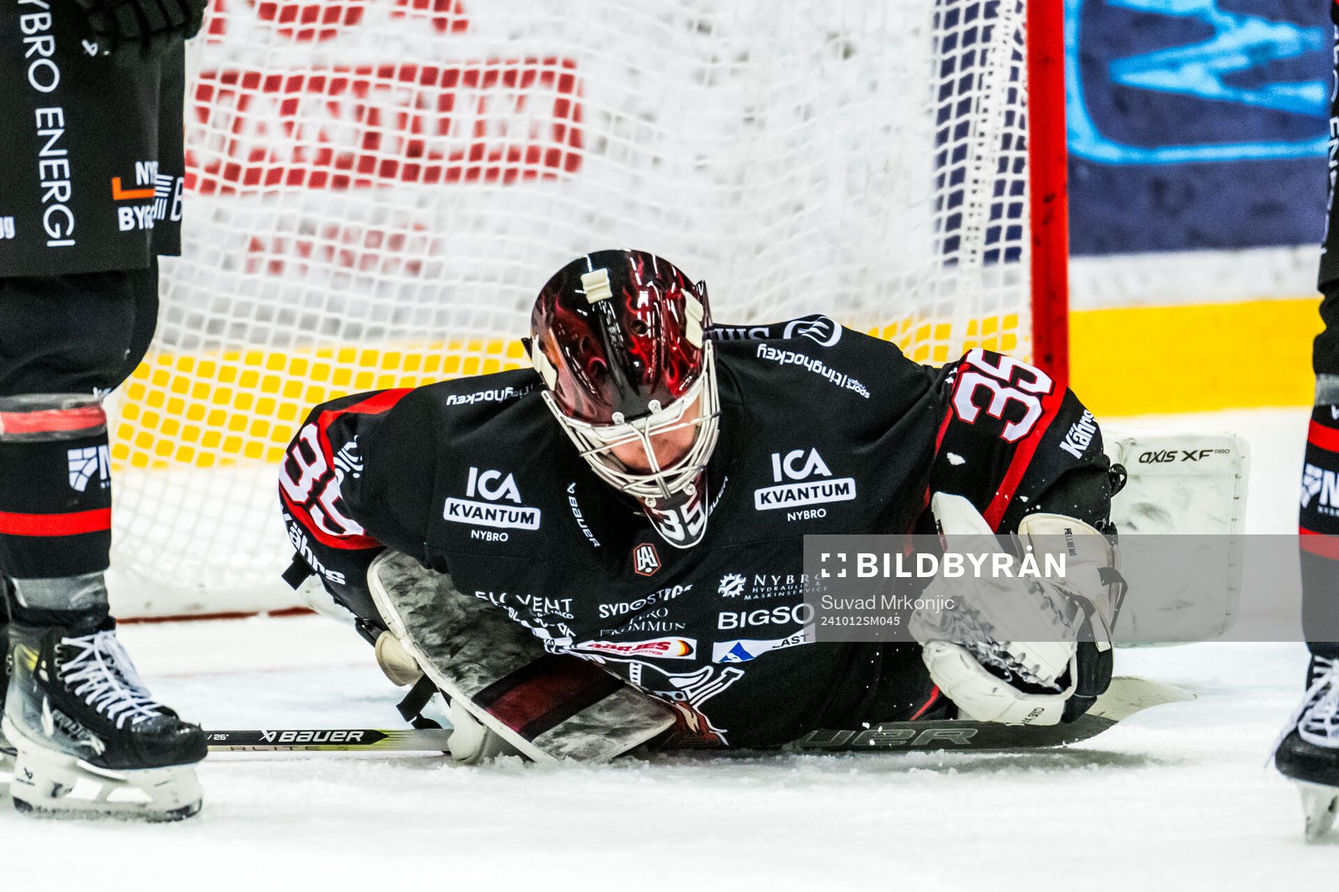 Nybros målvakt Alexander Hellnemo