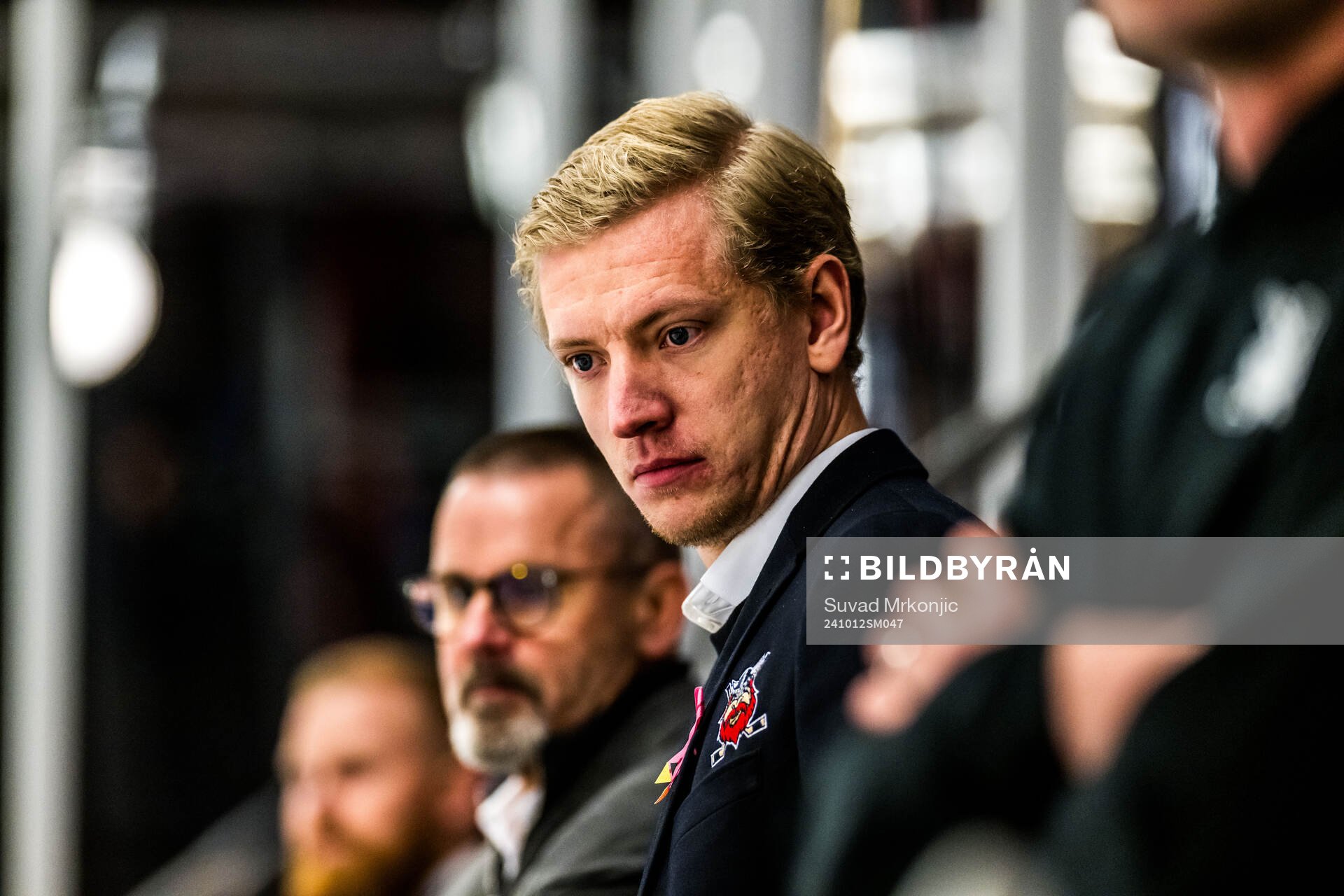 Nybros assisterande tränare Hampus Sylvegård