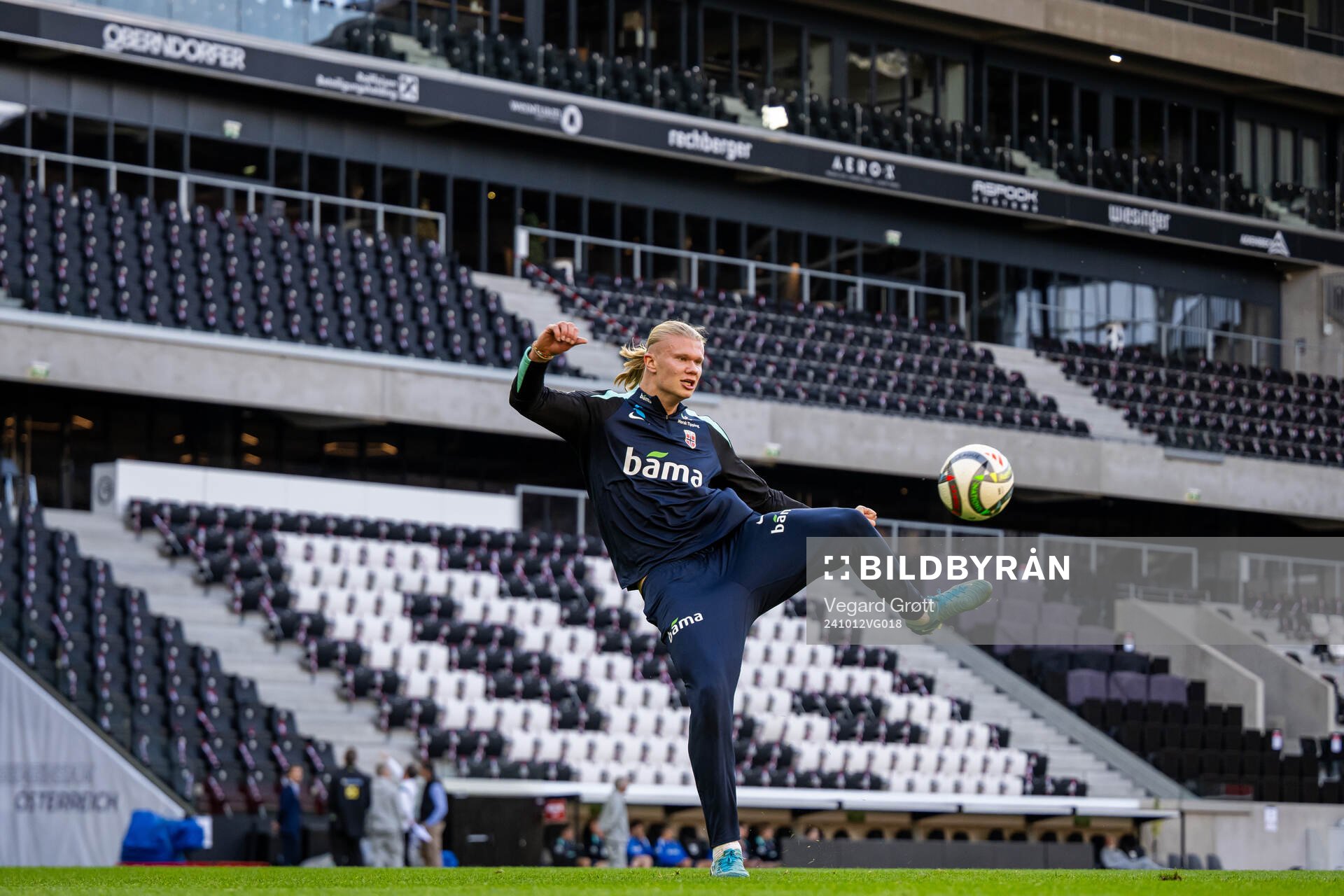 Erling Braut Haaland of the Norwegian national football team