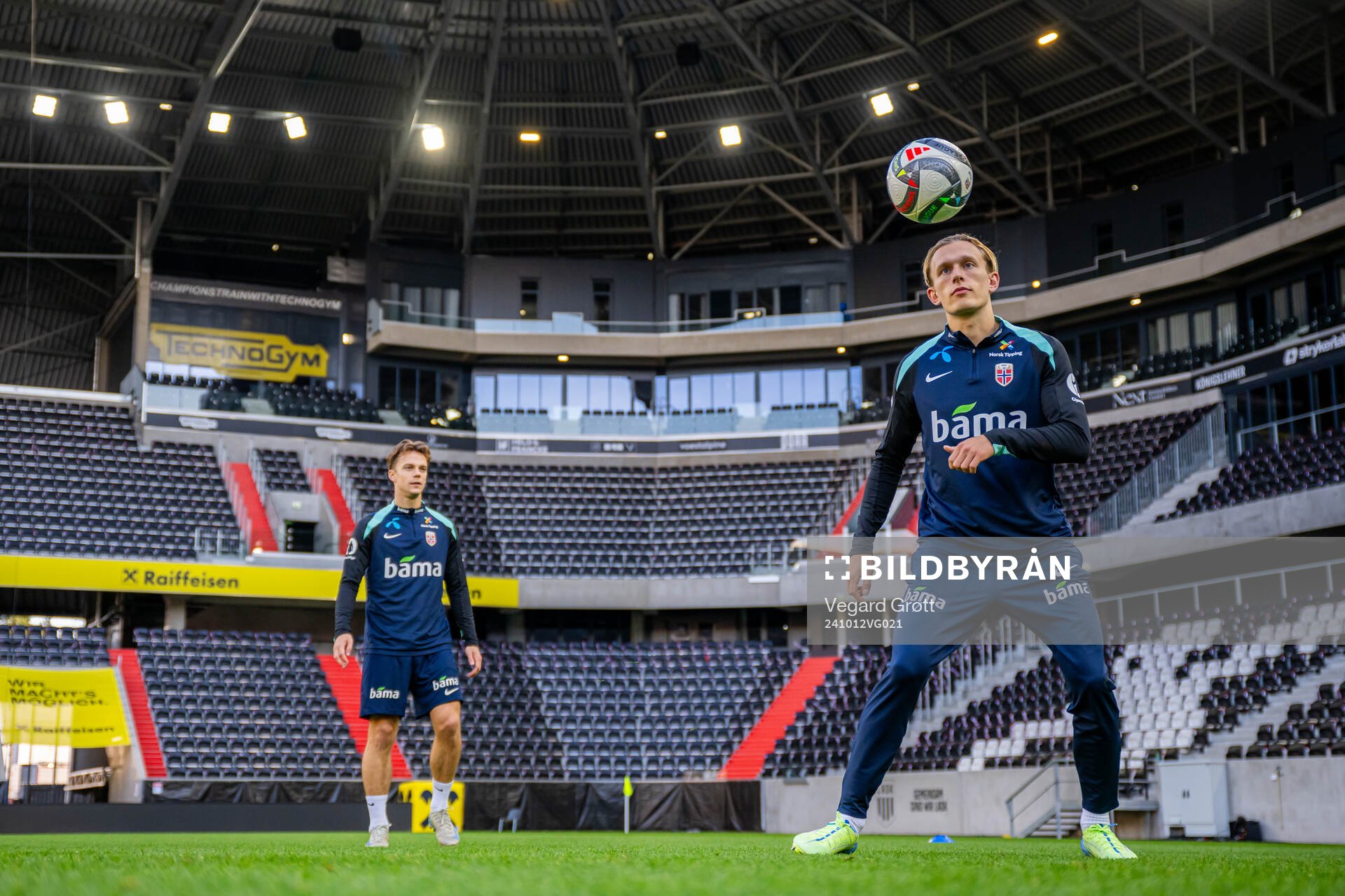 Marcus Holmgren Pedersen of the Norwegian national football