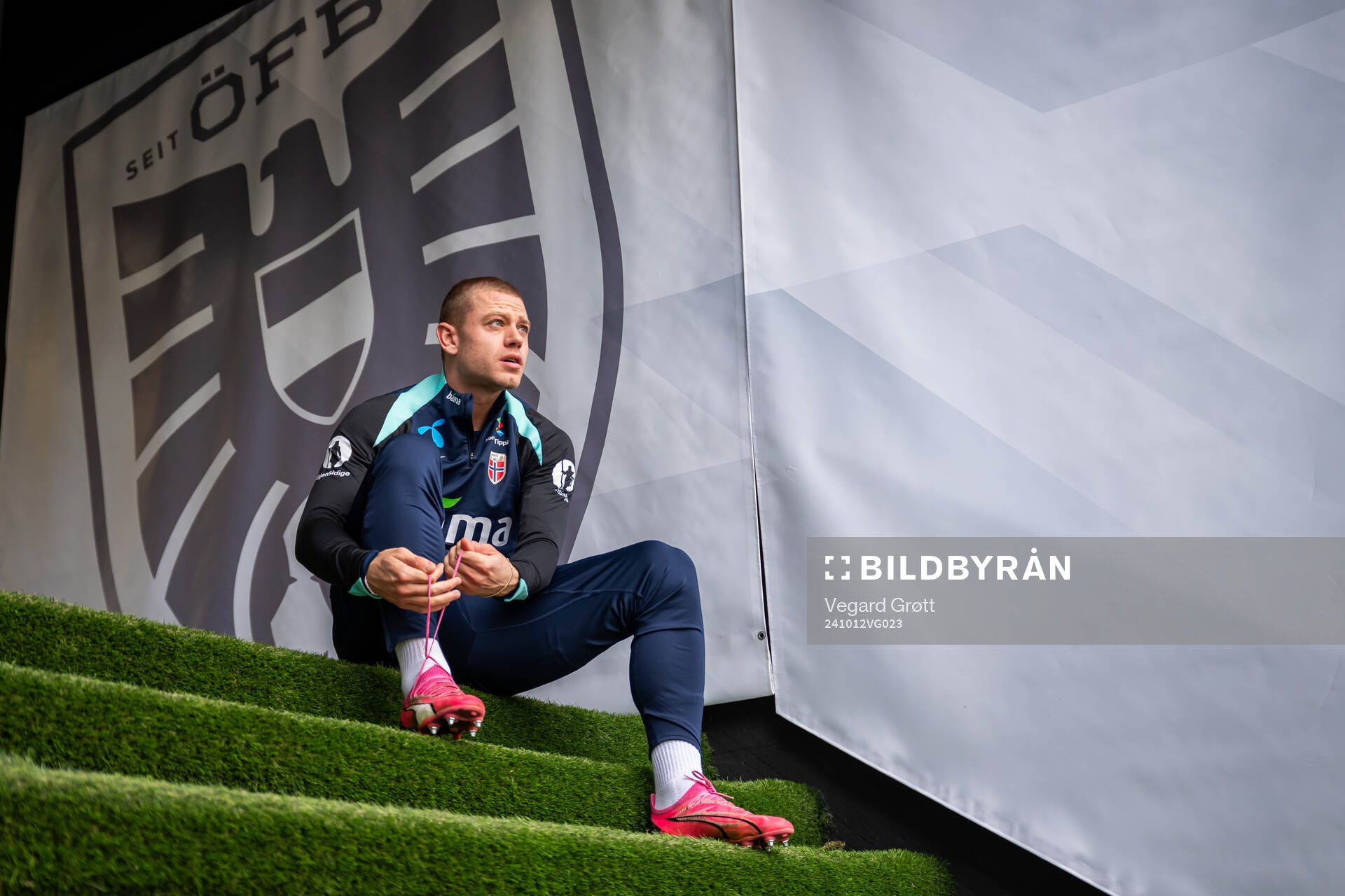 Julian Ryerson of the Norwegian national football team