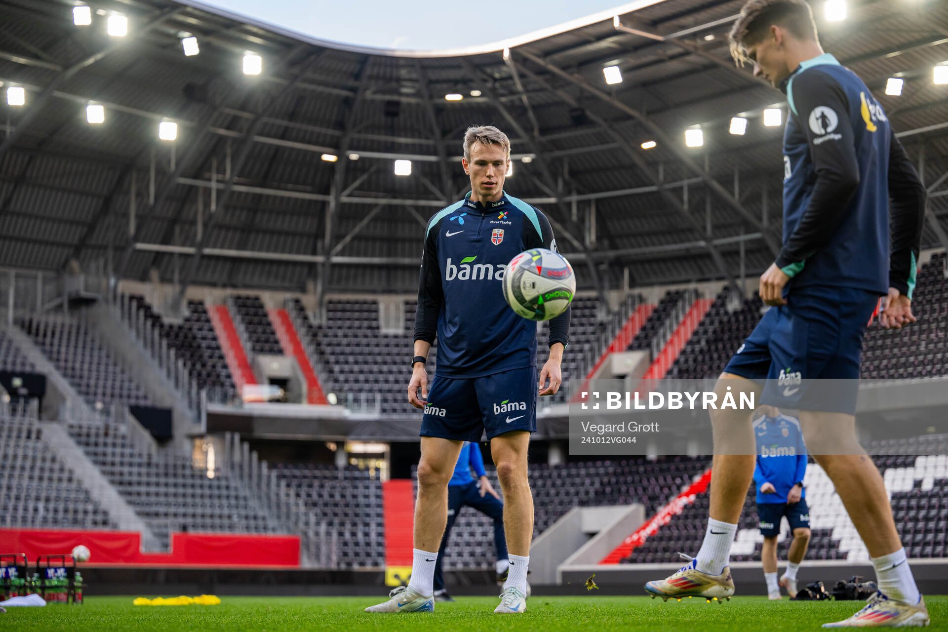 Torbjørn Lysaker Heggem of the Norwegian national football