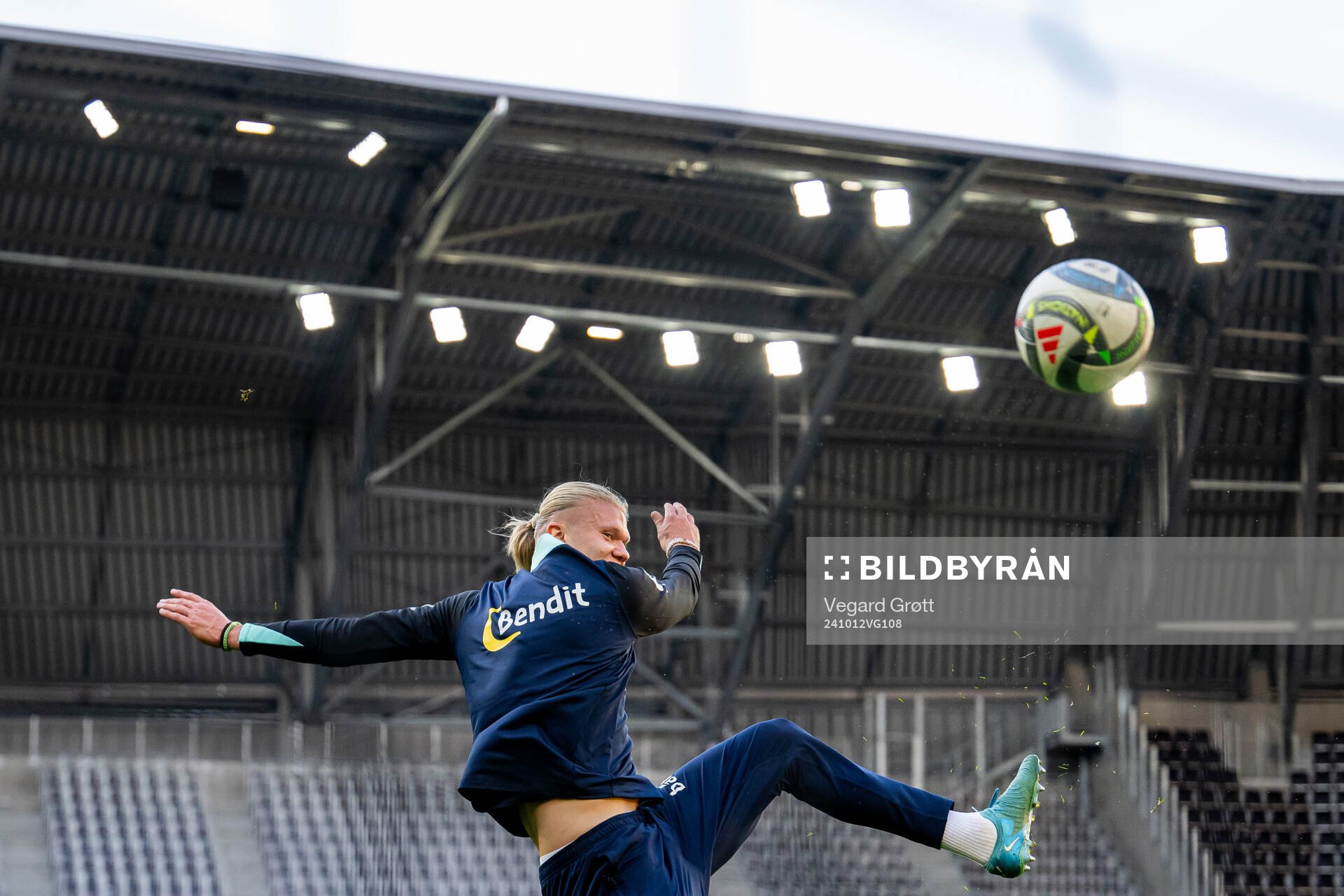 Erling Braut Haaland of the Norwegian national football team