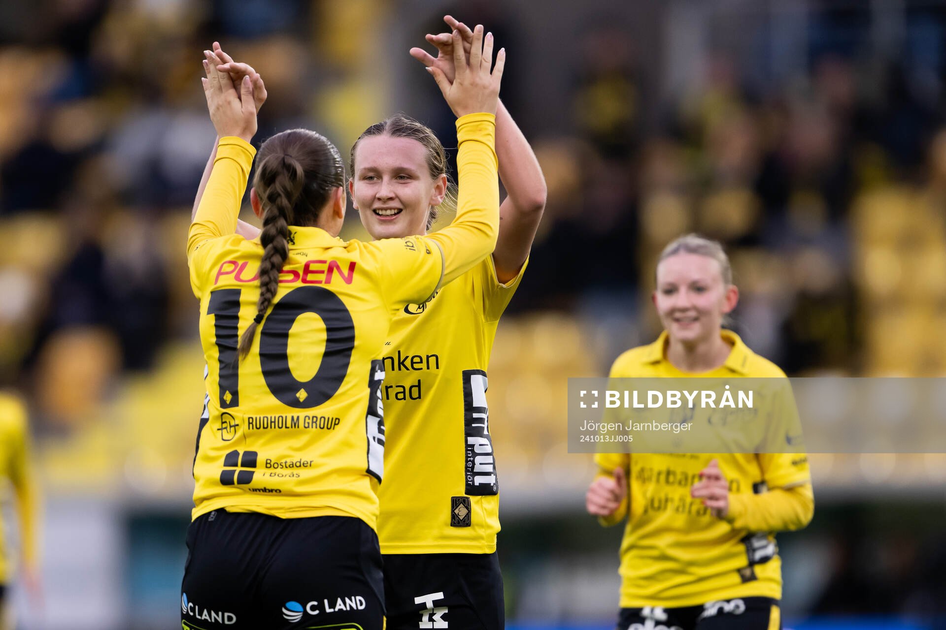 Elfsborgs Ellen Nilsson jublar