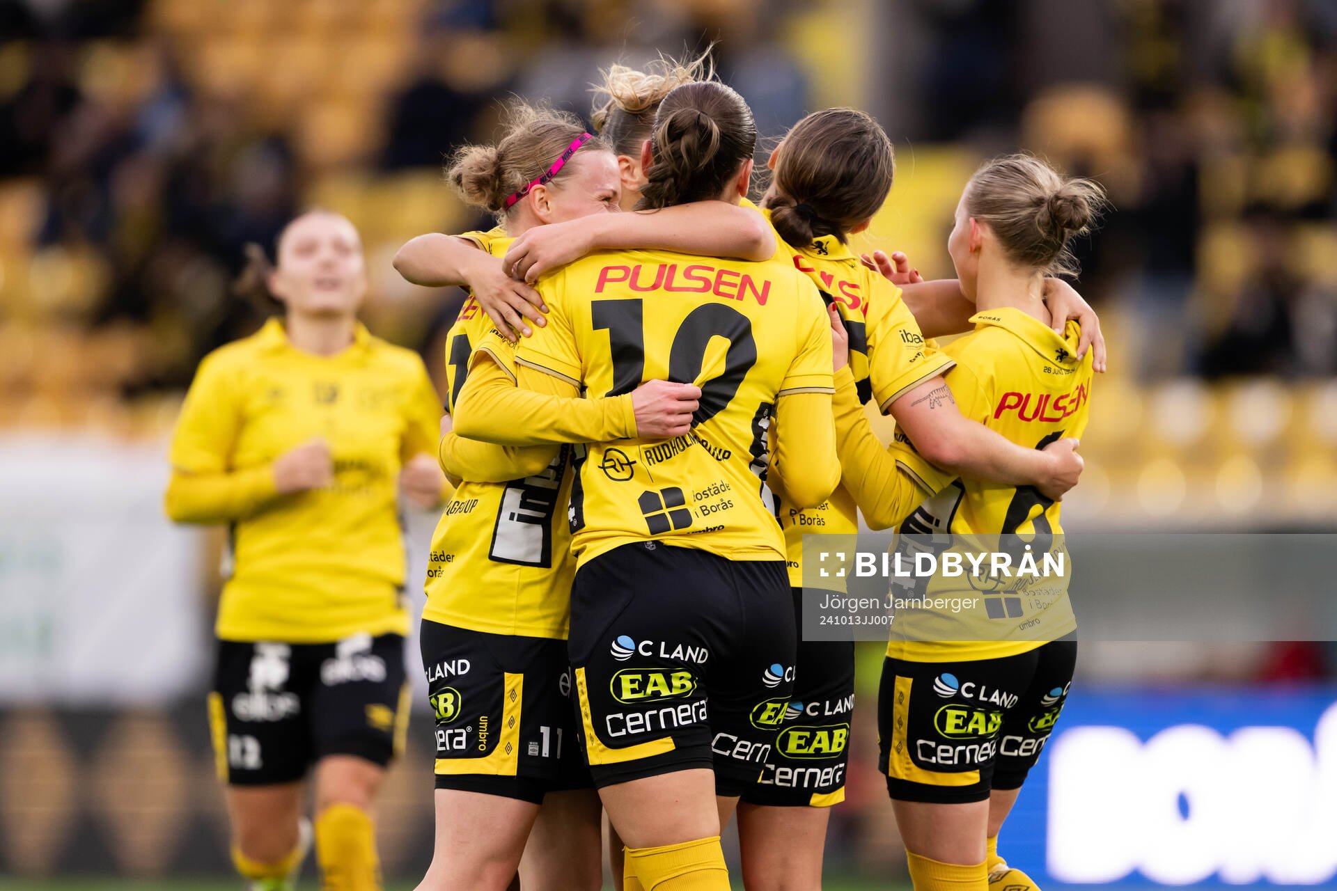 Elfsborgs spelare jublar