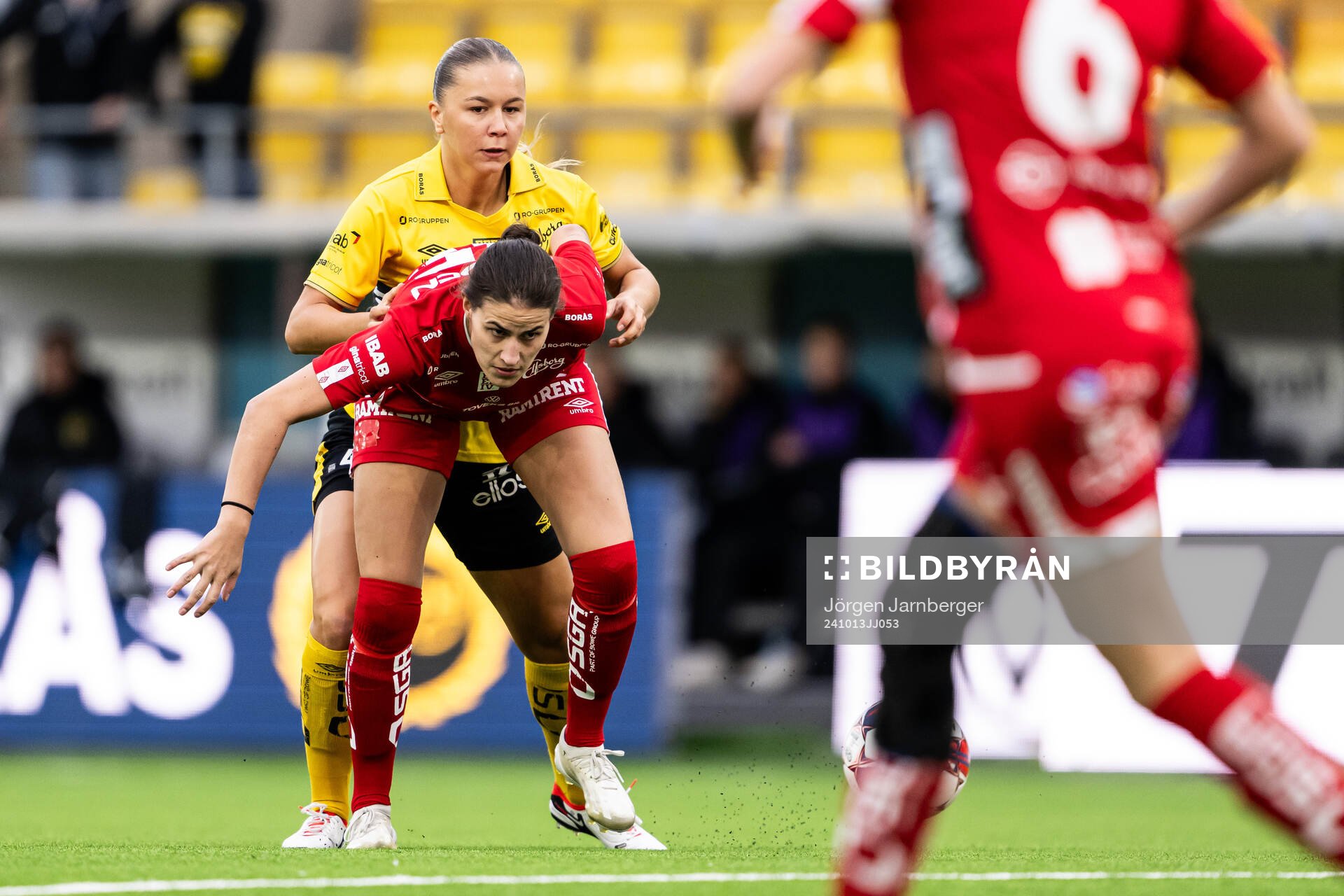 Elfsborgs Alice Broman och Tyresös Thea Larsson