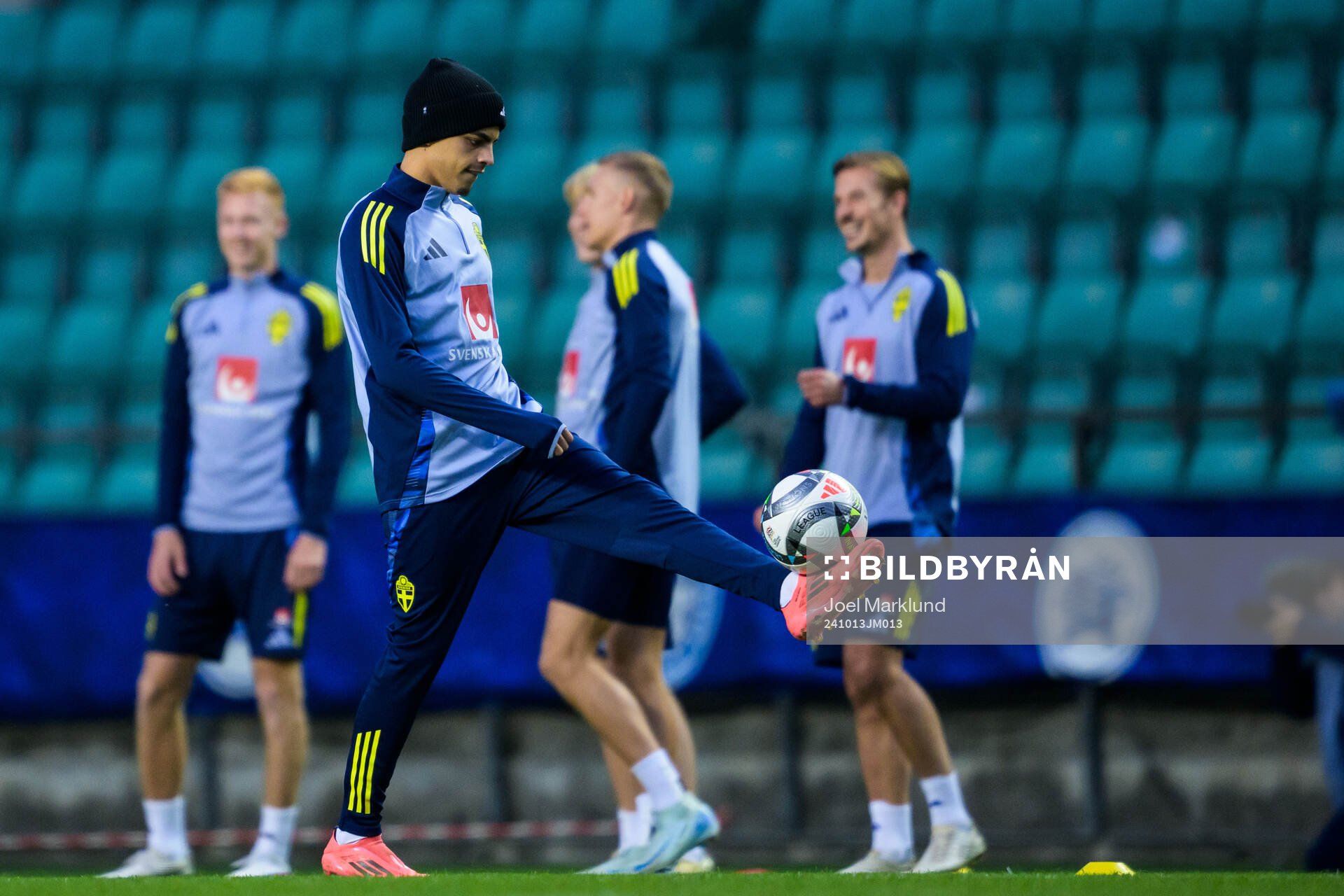 Yasin Ayari of the Swedish men's national football team