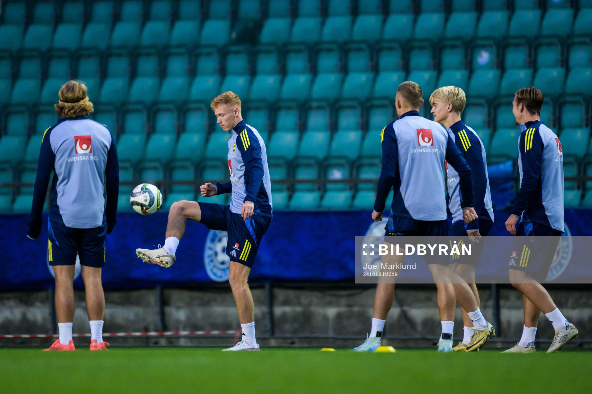 Hugo Larsson of the Swedish men's national football team