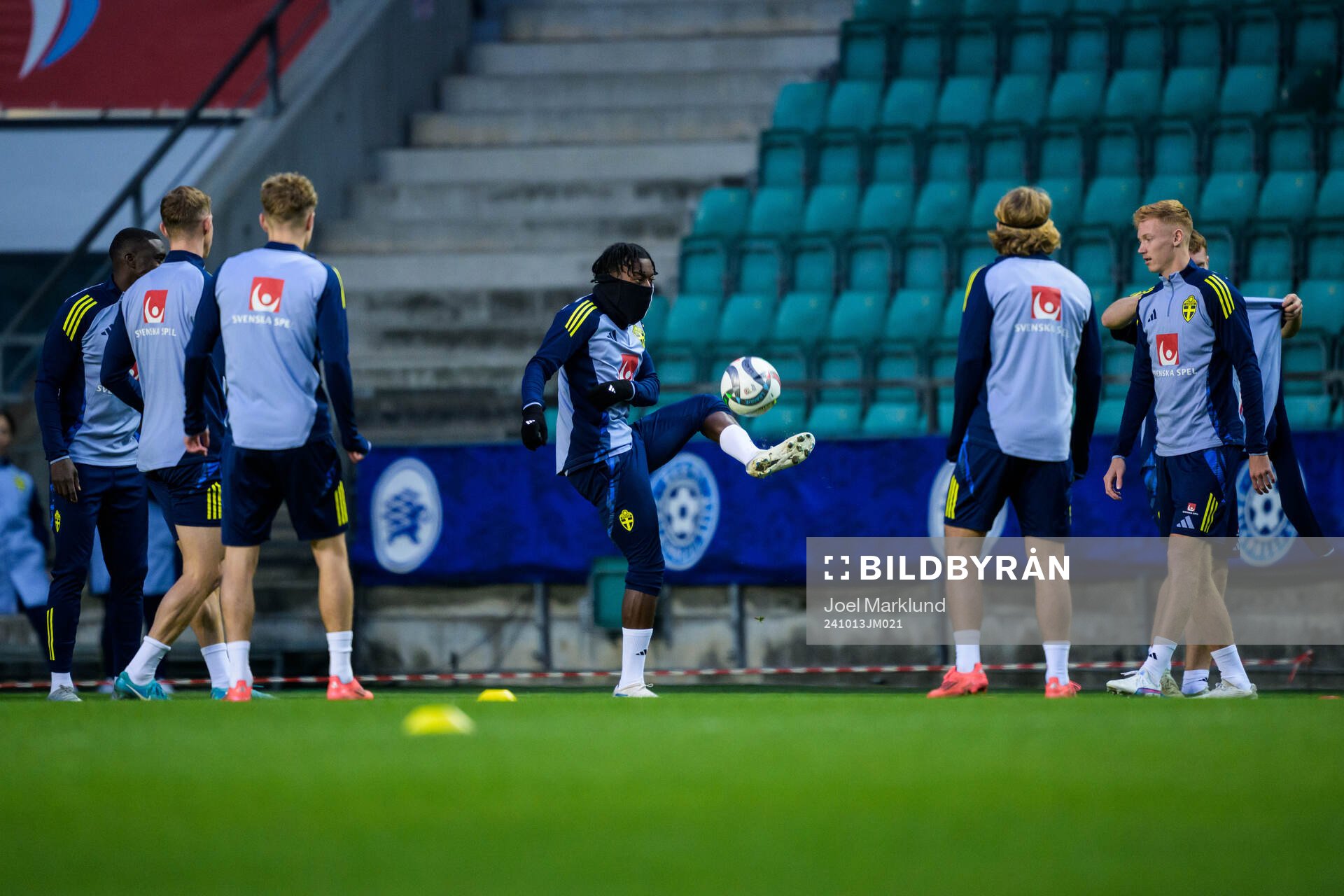 Anthony Elanga of the Swedish men's national football team