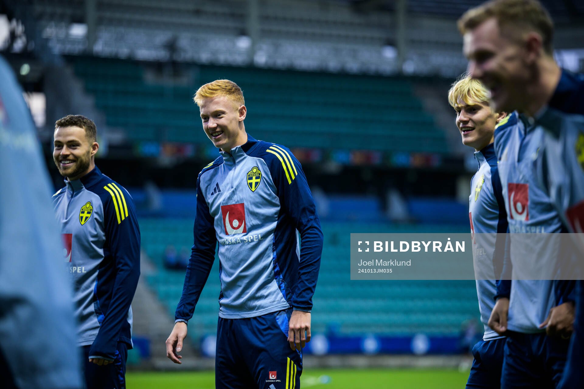 Hugo Larsson of the Swedish men's national football team