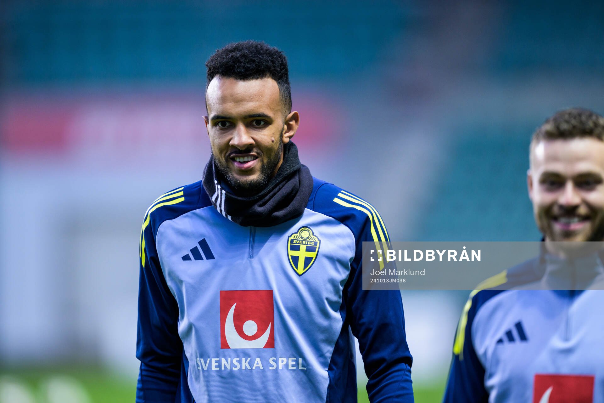 Alex Douglas of the Swedish men's national football team