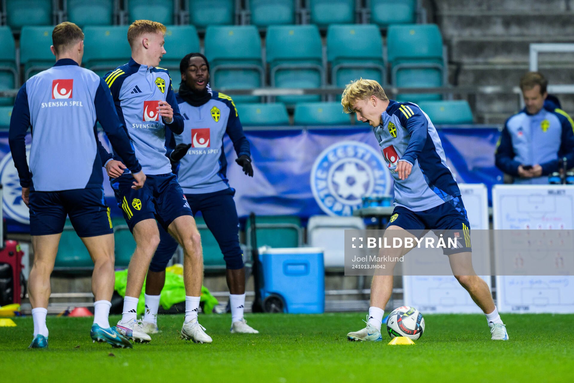 Hugo Larsson and Daniel Svensson of the Swedish men's