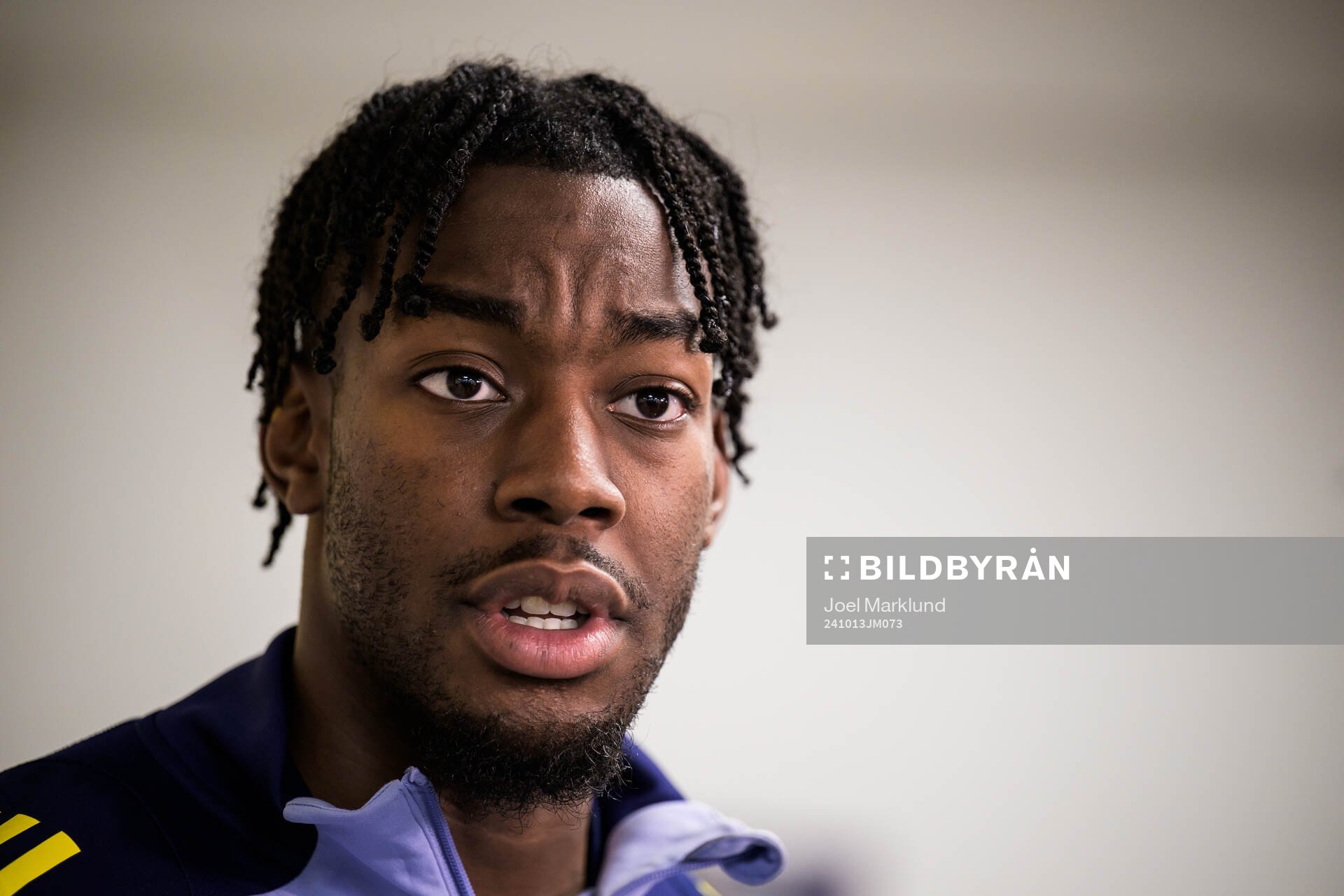 Anthony Elanga of the Swedish men's national football team