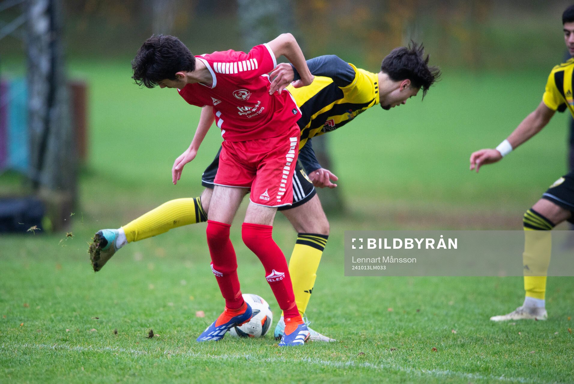 i matchen i U19 mellan IFK Hässleholm och Linero IF i