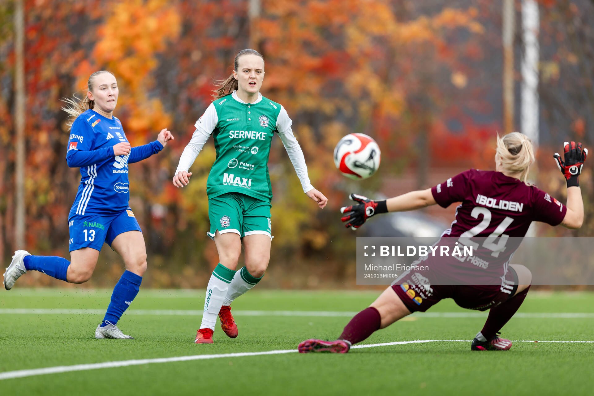 Alingsås Alma Öberg gör 1-0