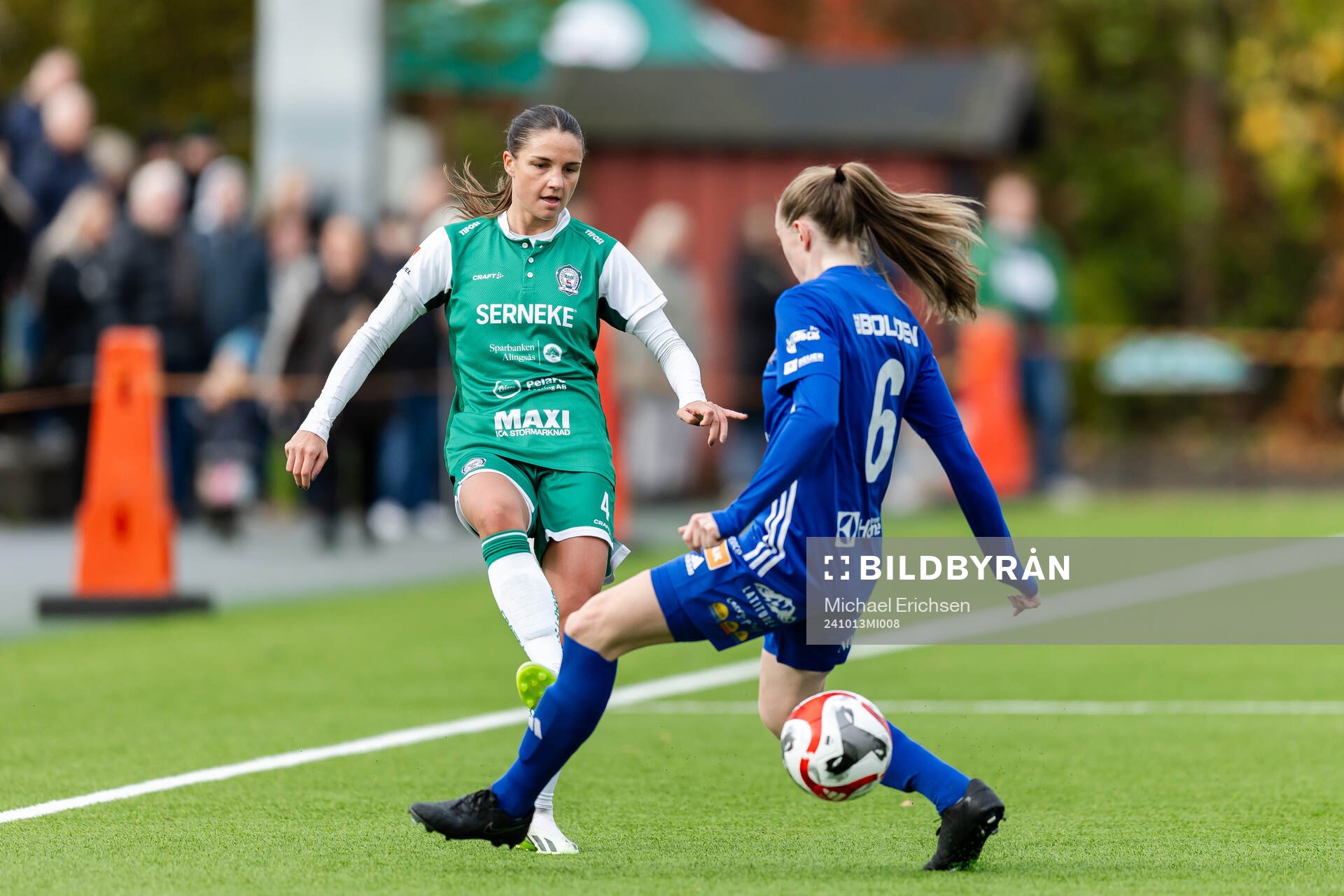 Alingsås Alexandra Roholt och Sunnanås Lina Pettersson