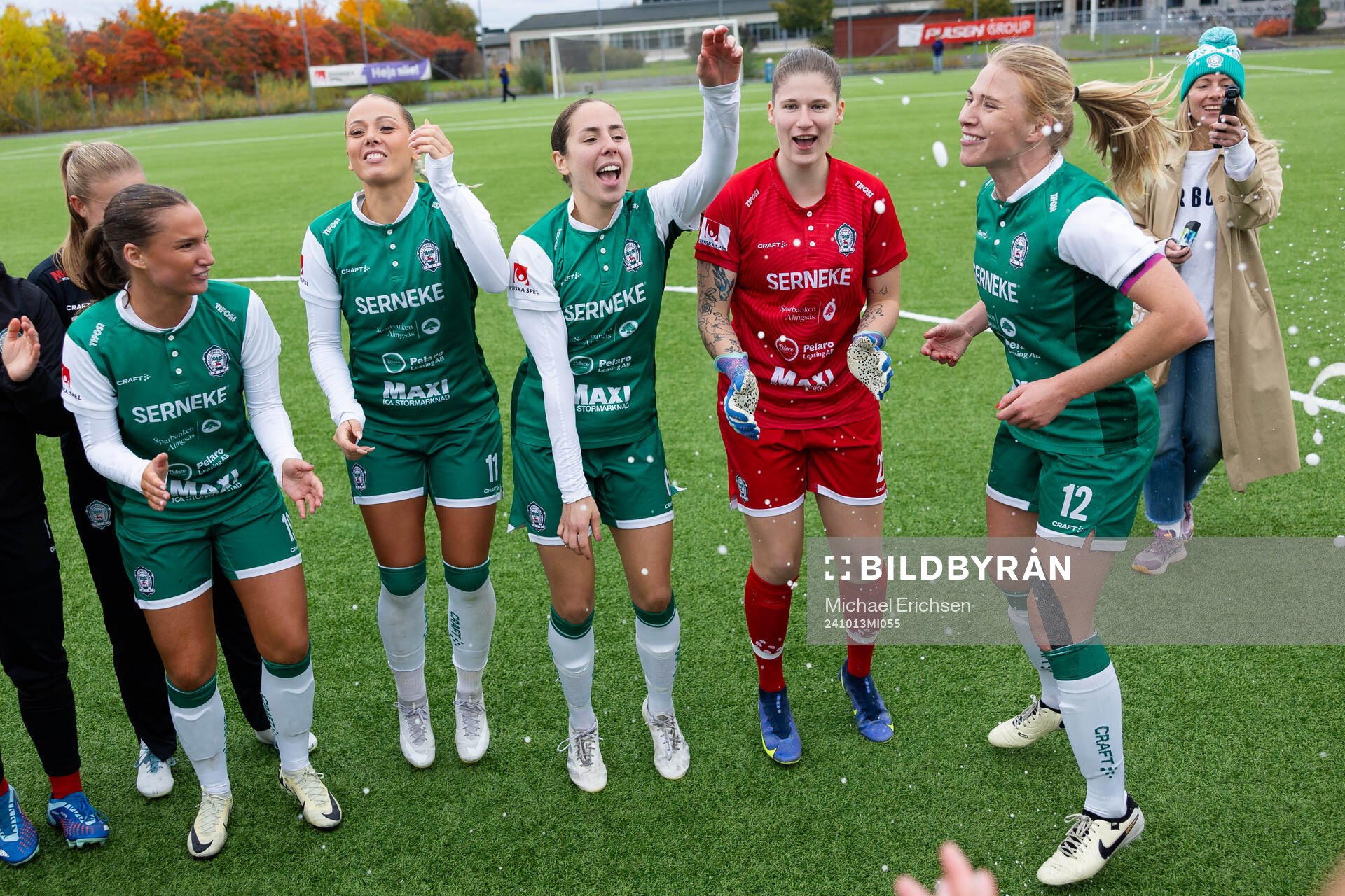 Alingsås Ebba Ranieli, Moa Öhman, Johanna Barth, målvakt